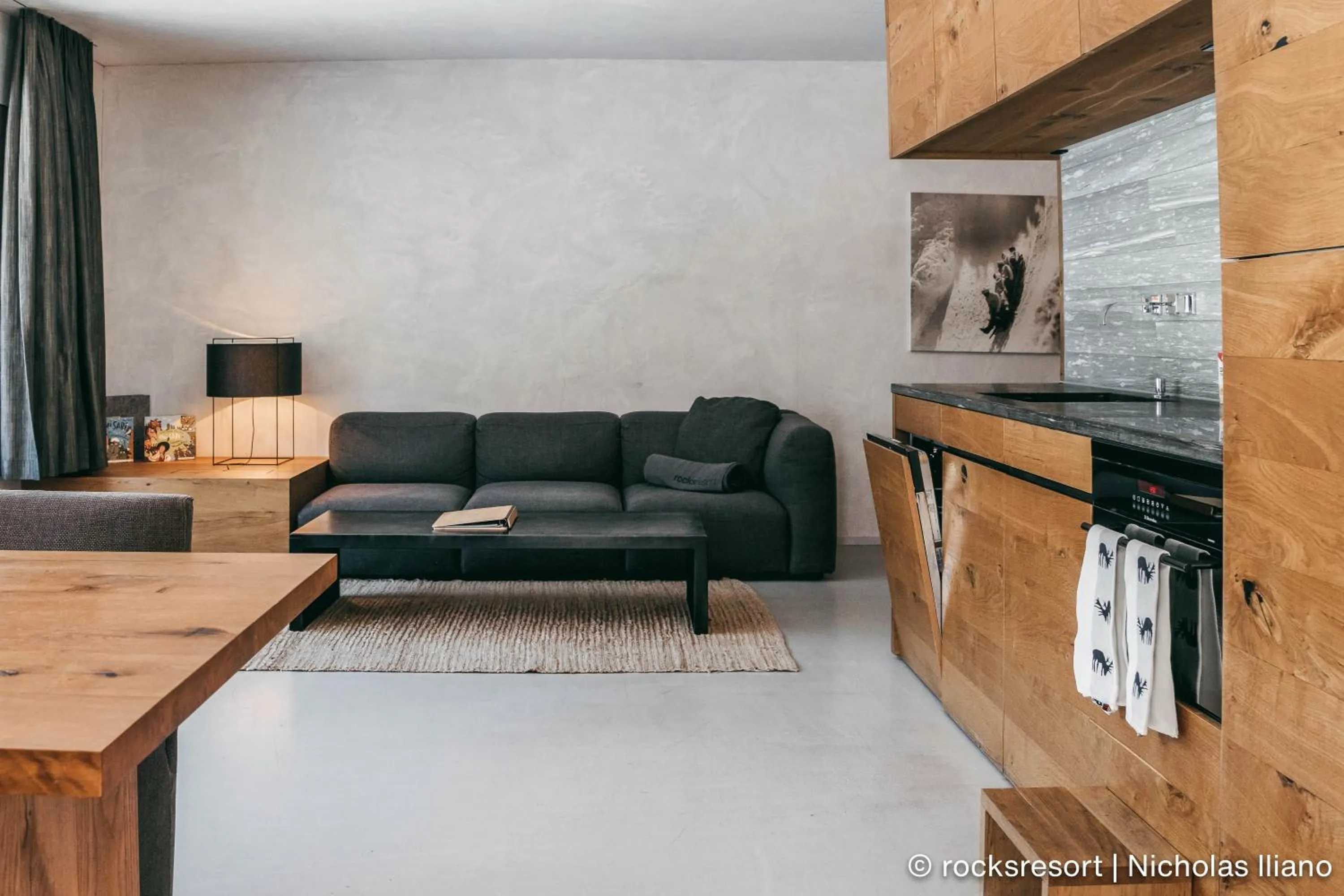 Kitchen or kitchenette in rocksresort