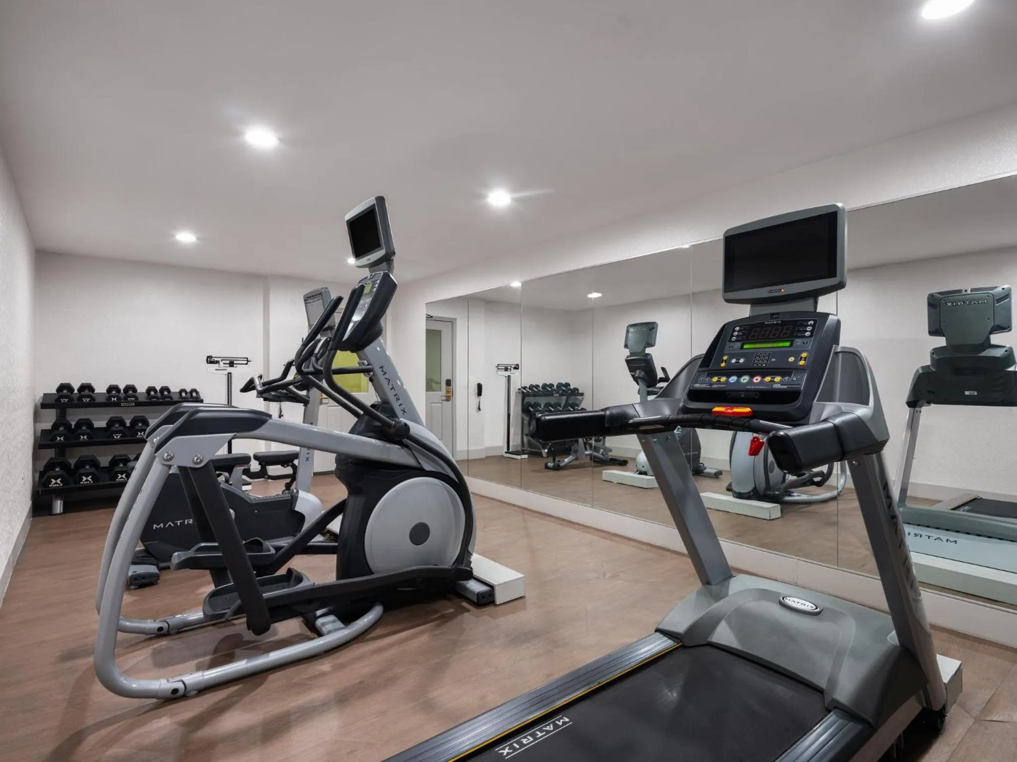 Fitness centre/facilities in Holiday Inn Express Fort Bragg by IHG