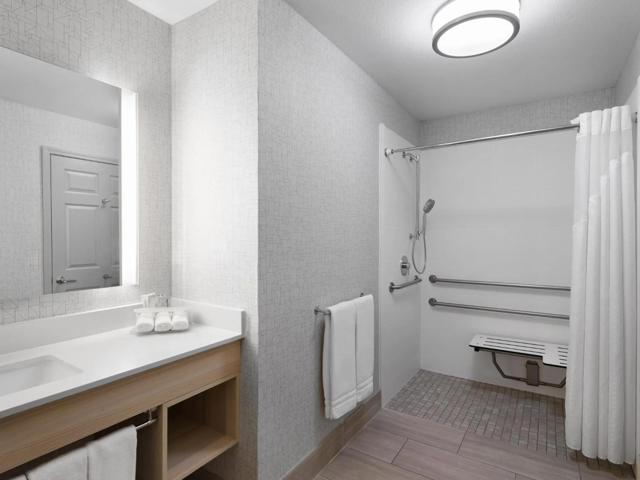 Bathroom in Holiday Inn Express Fort Bragg by IHG