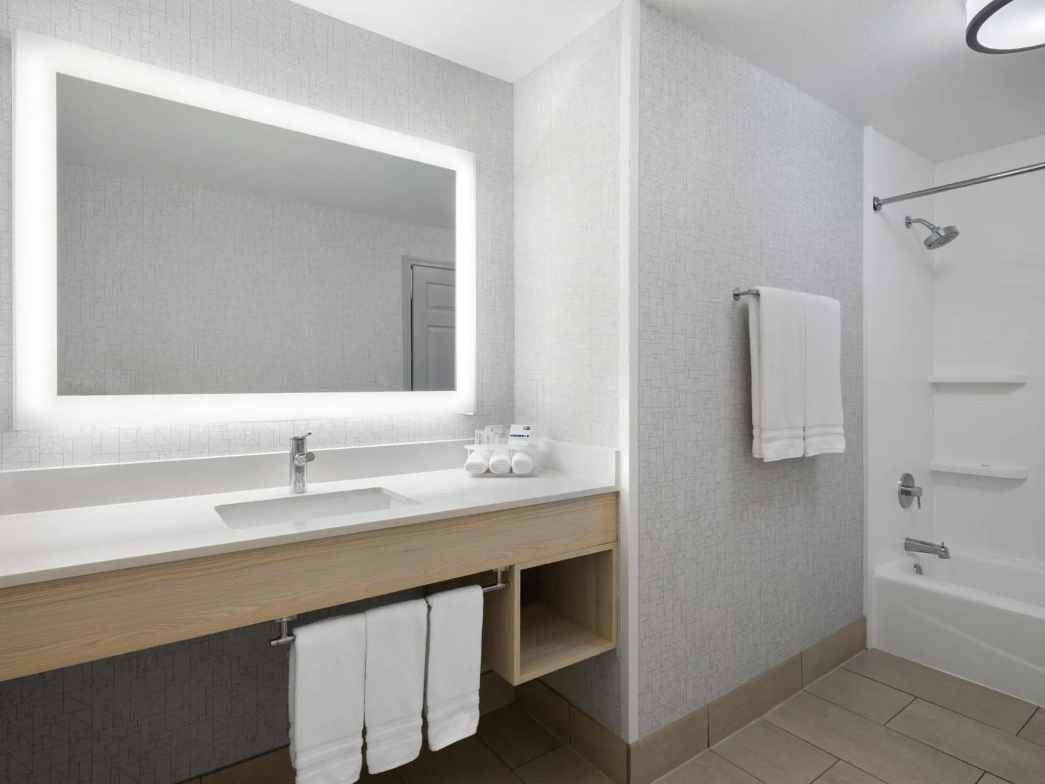 Bathroom in Holiday Inn Express Fort Bragg by IHG