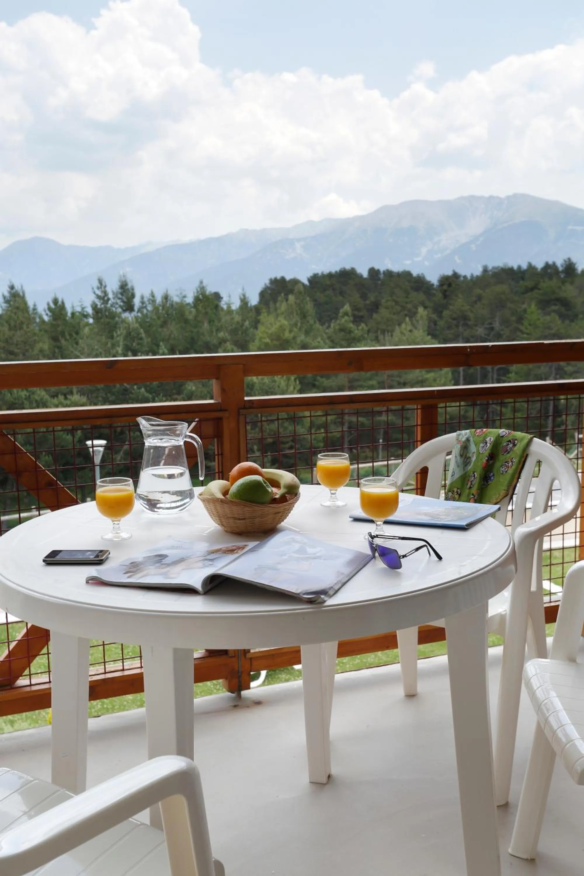Balcony/Terrace in Vacancéole - Appart'Vacances Pyrénées 2000