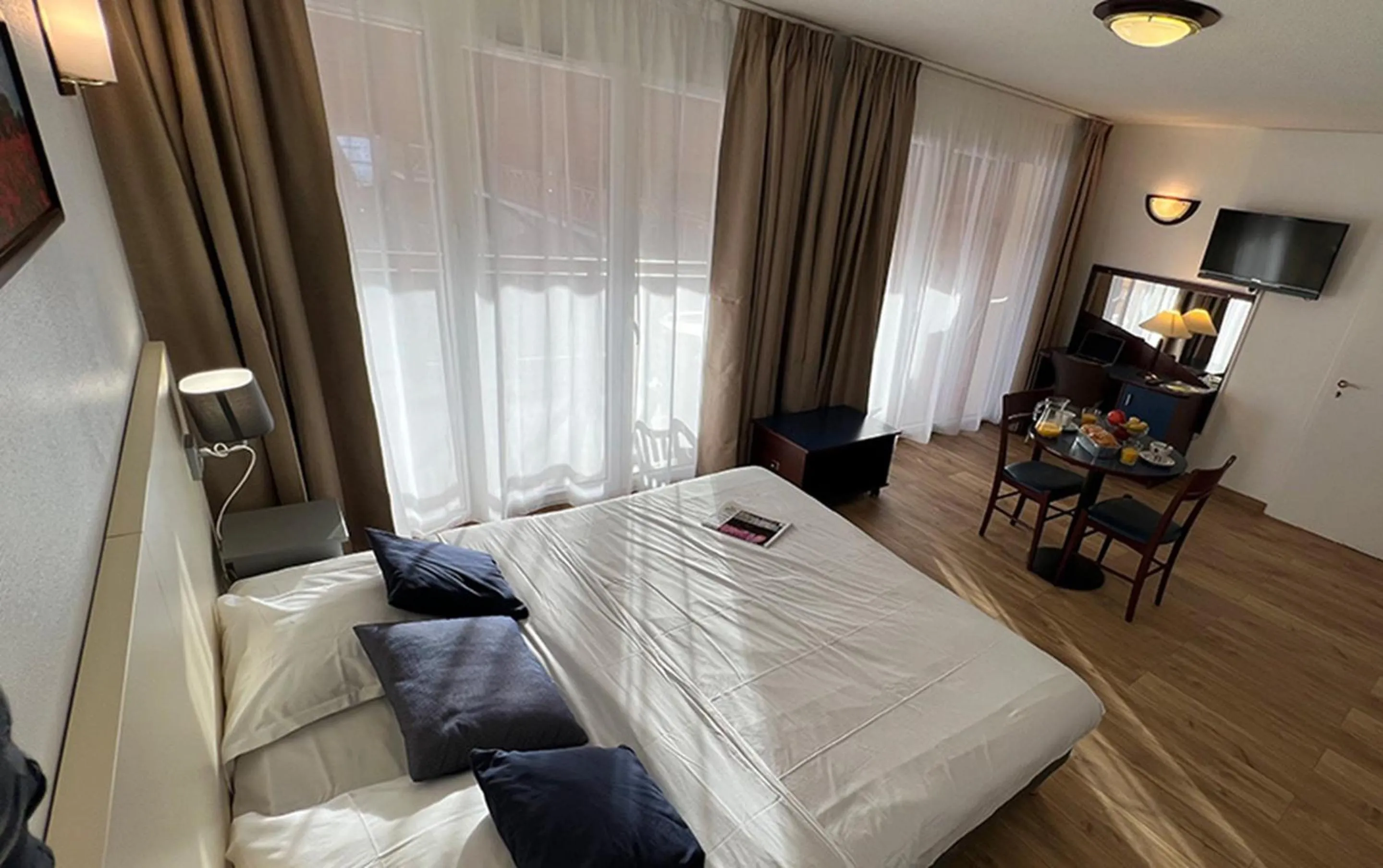 Bed in Vacancéole - Appart'Vacances Pyrénées 2000