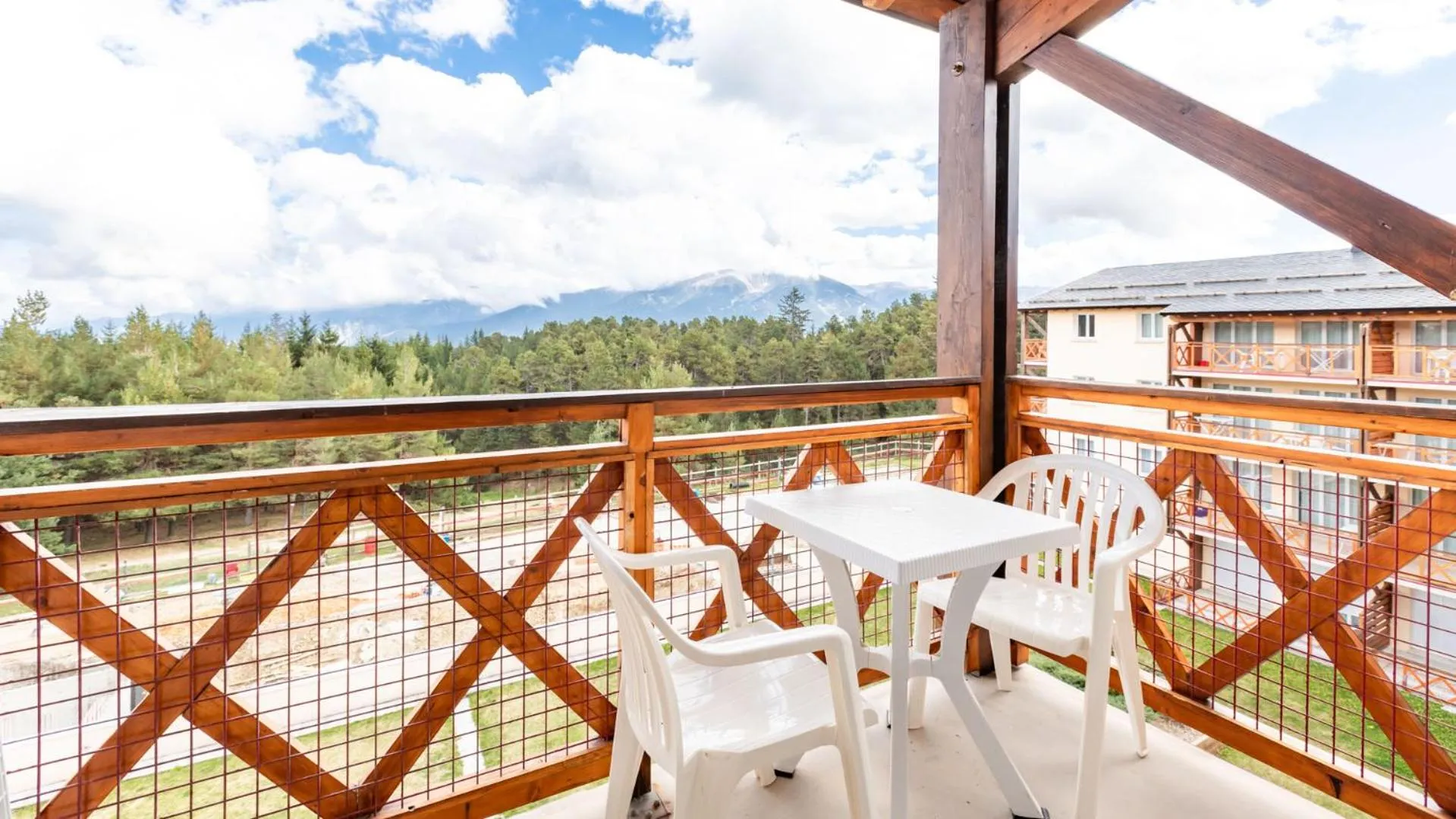 Balcony/Terrace in Vacancéole - Appart'Vacances Pyrénées 2000