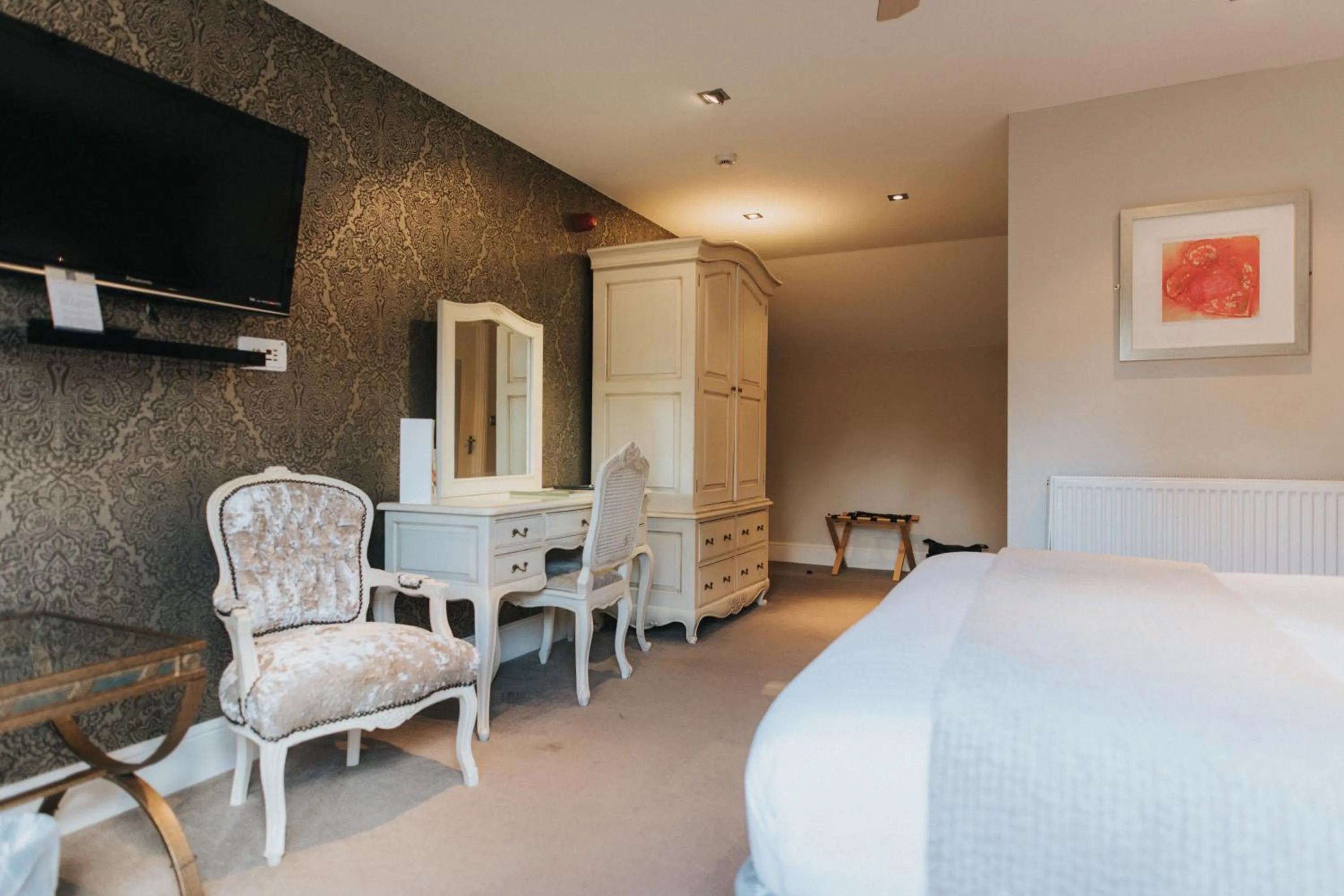 Bed in Hall Farm Hotel And Restaurant