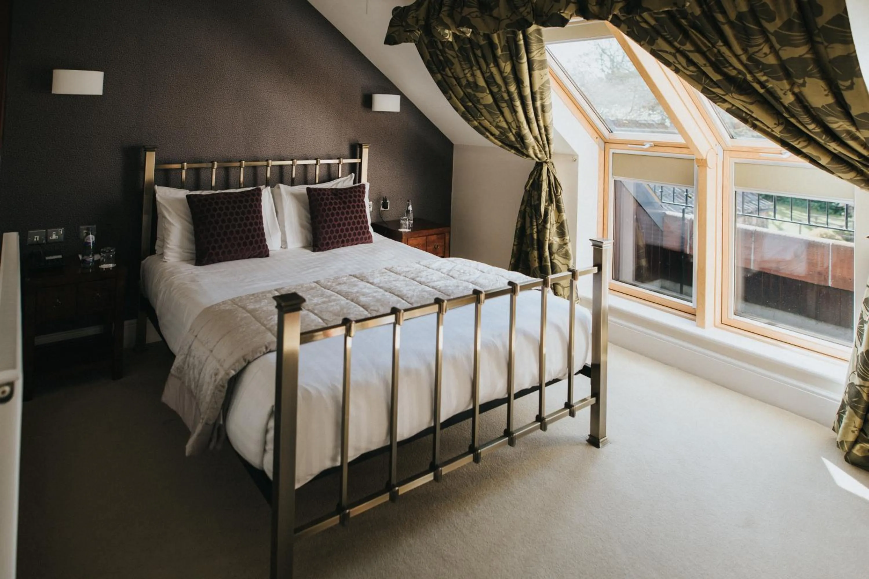 Bedroom, Bed in Hall Farm Hotel And Restaurant