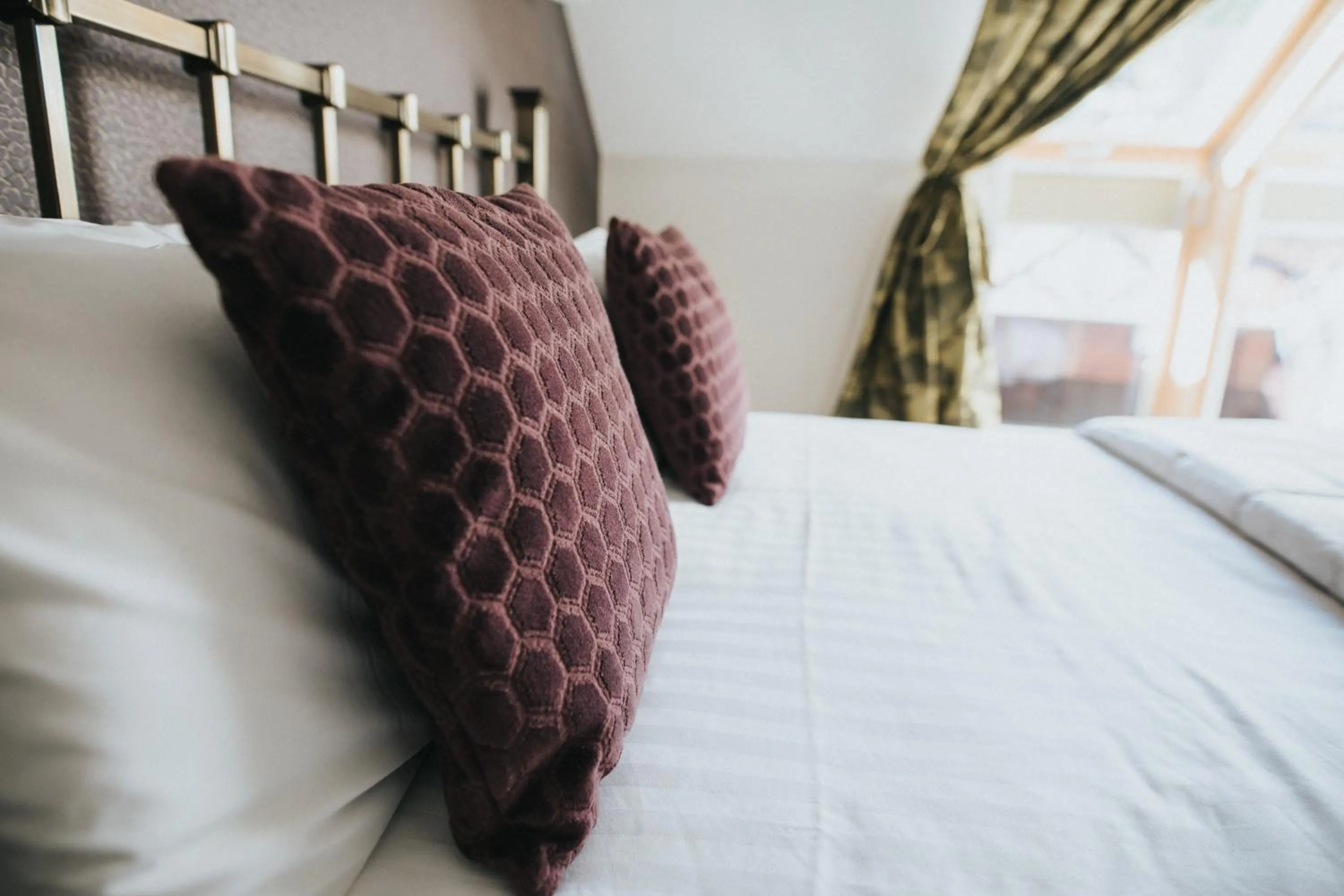 Bed in Hall Farm Hotel And Restaurant