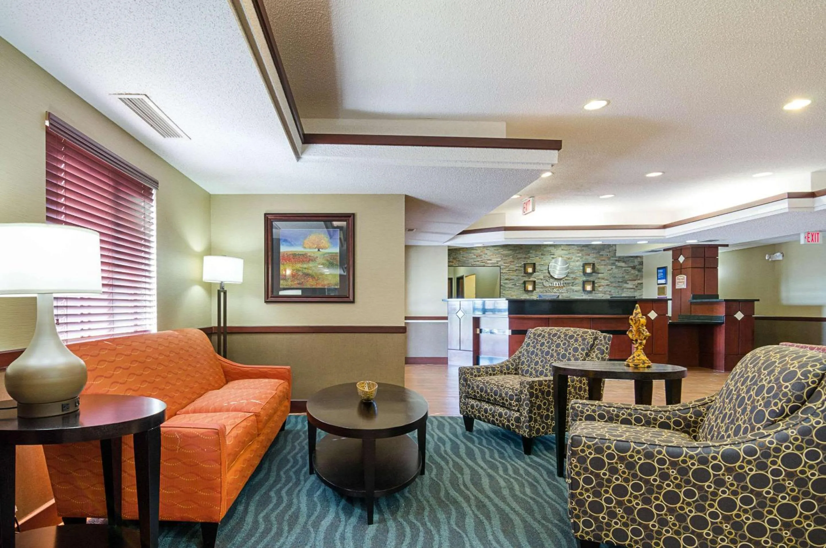 Lobby or reception in Comfort Inn & Suites Hutchinson