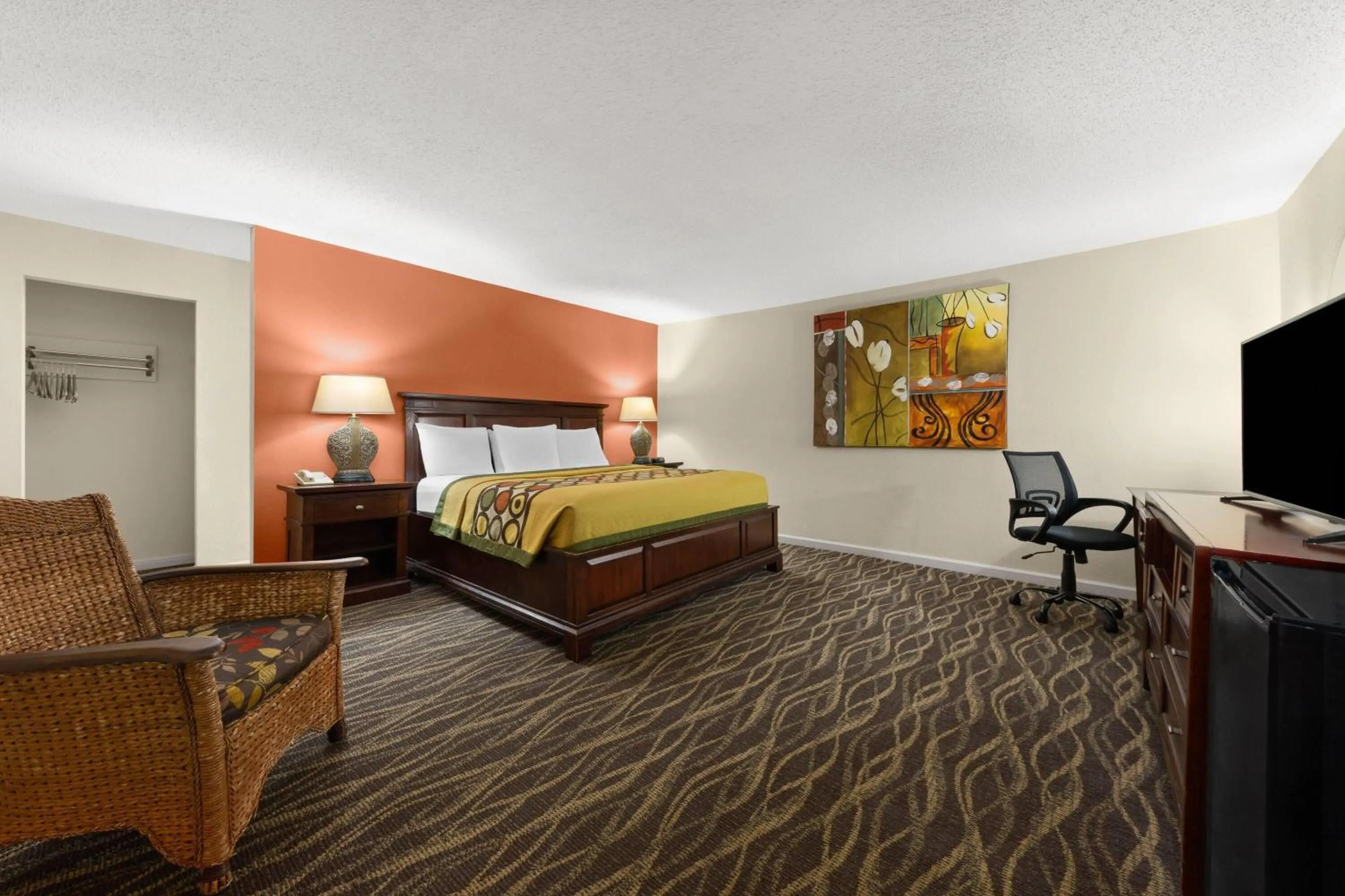 Photo of the whole room, Bed in Super 8 by Wyndham New Orleans