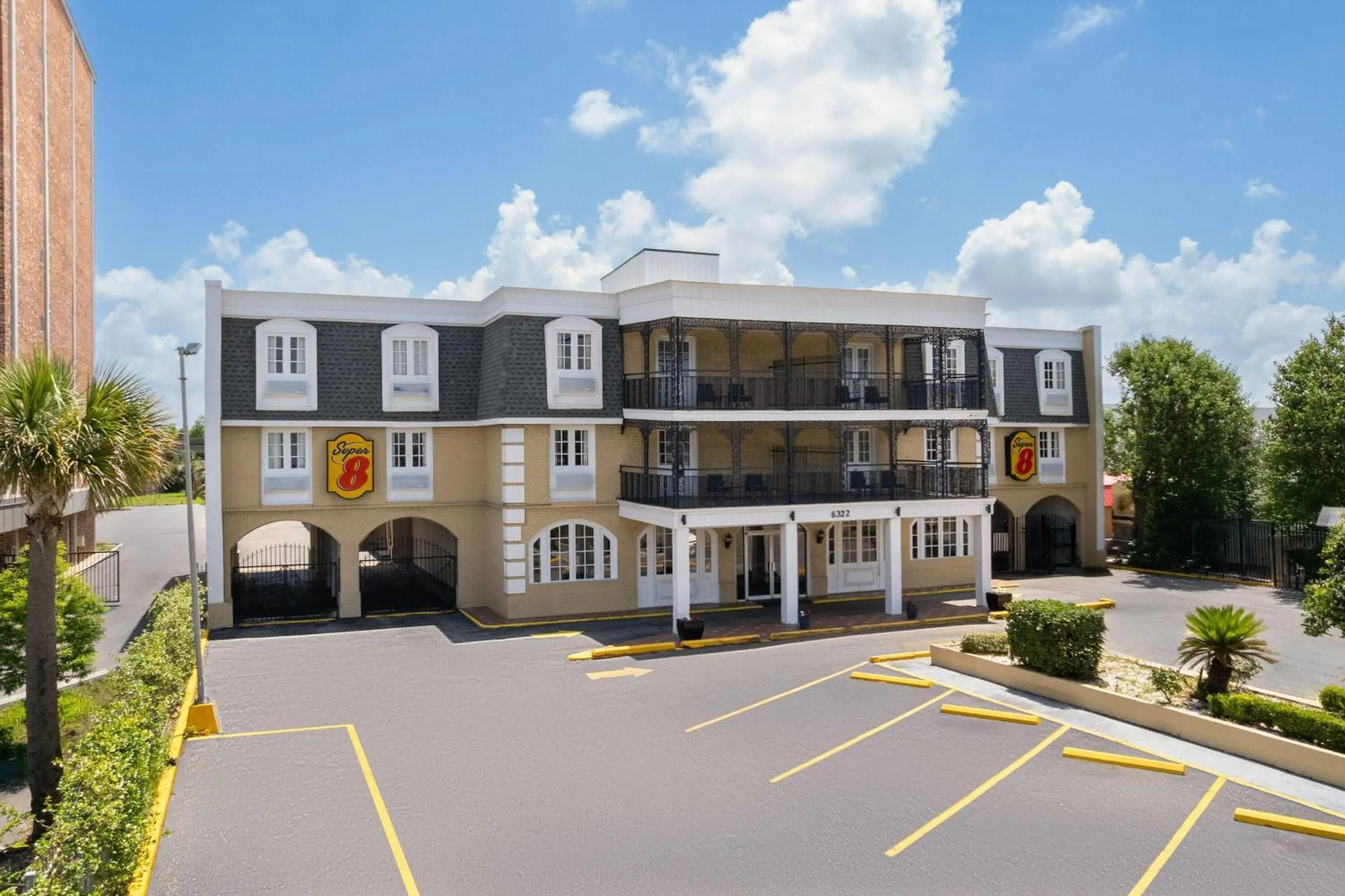 Property building in Super 8 by Wyndham New Orleans