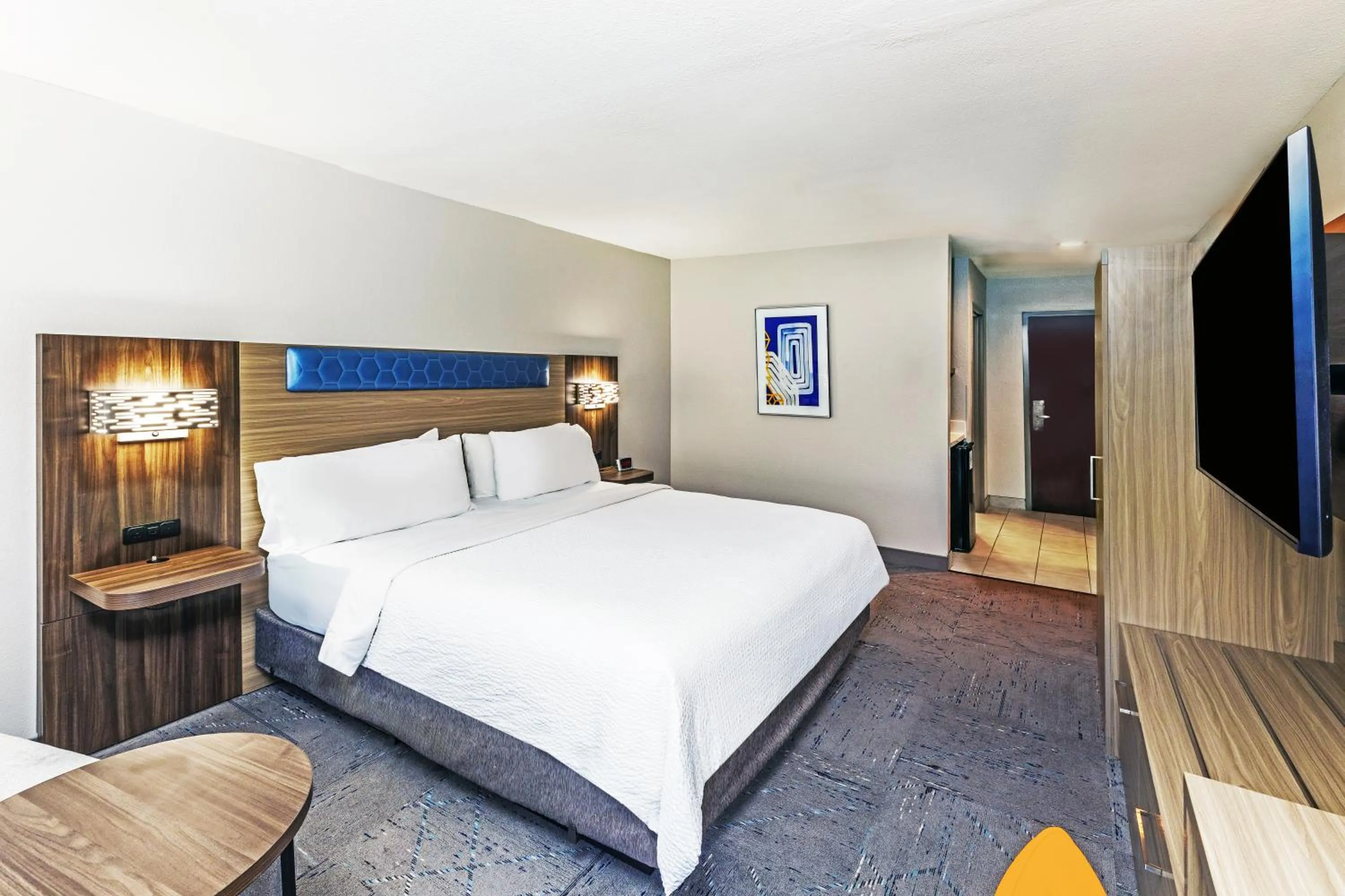 View (from property/room), Bed in Holiday Inn Express Breaux Bridge by IHG