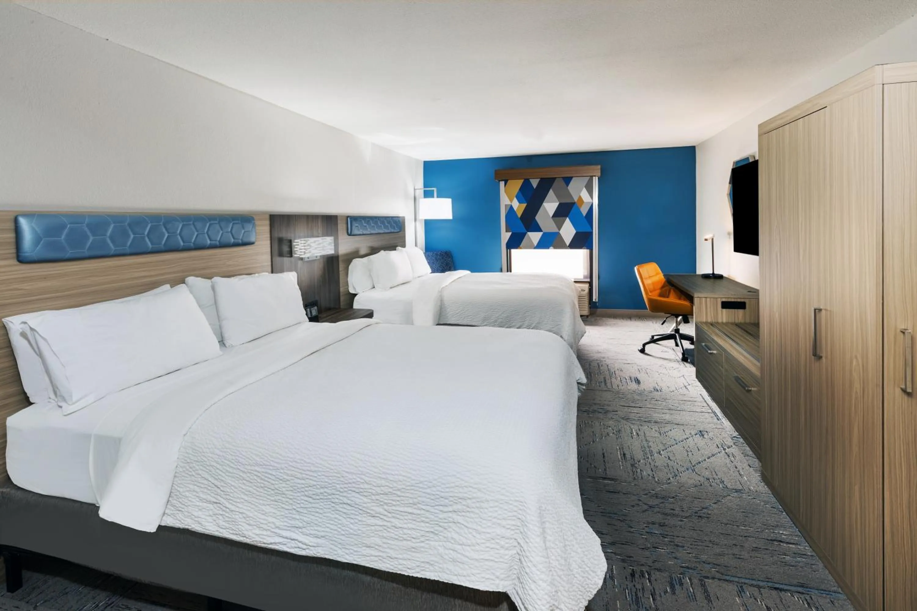 View (from property/room), Bed in Holiday Inn Express Breaux Bridge by IHG