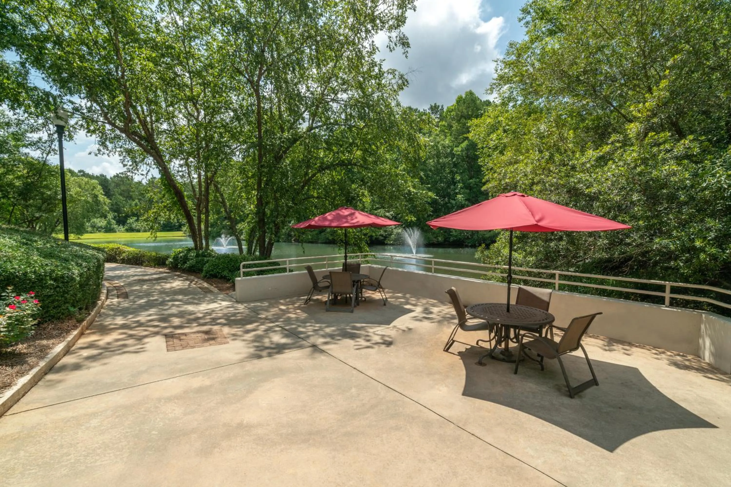 Patio in Crowne Plaza Atlanta SW - Peachtree City by IHG