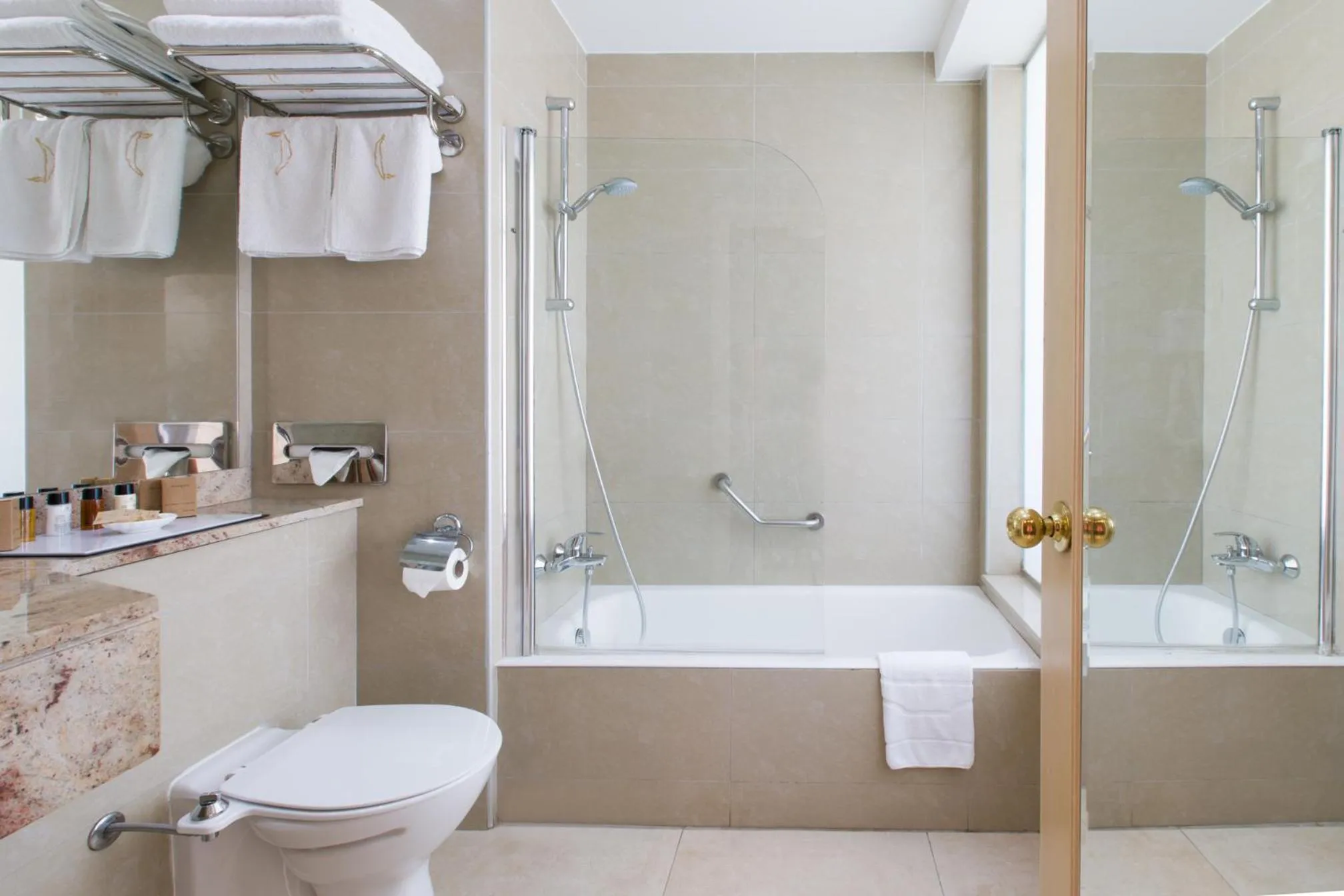 Bathroom in Golden Bay Beach Hotel