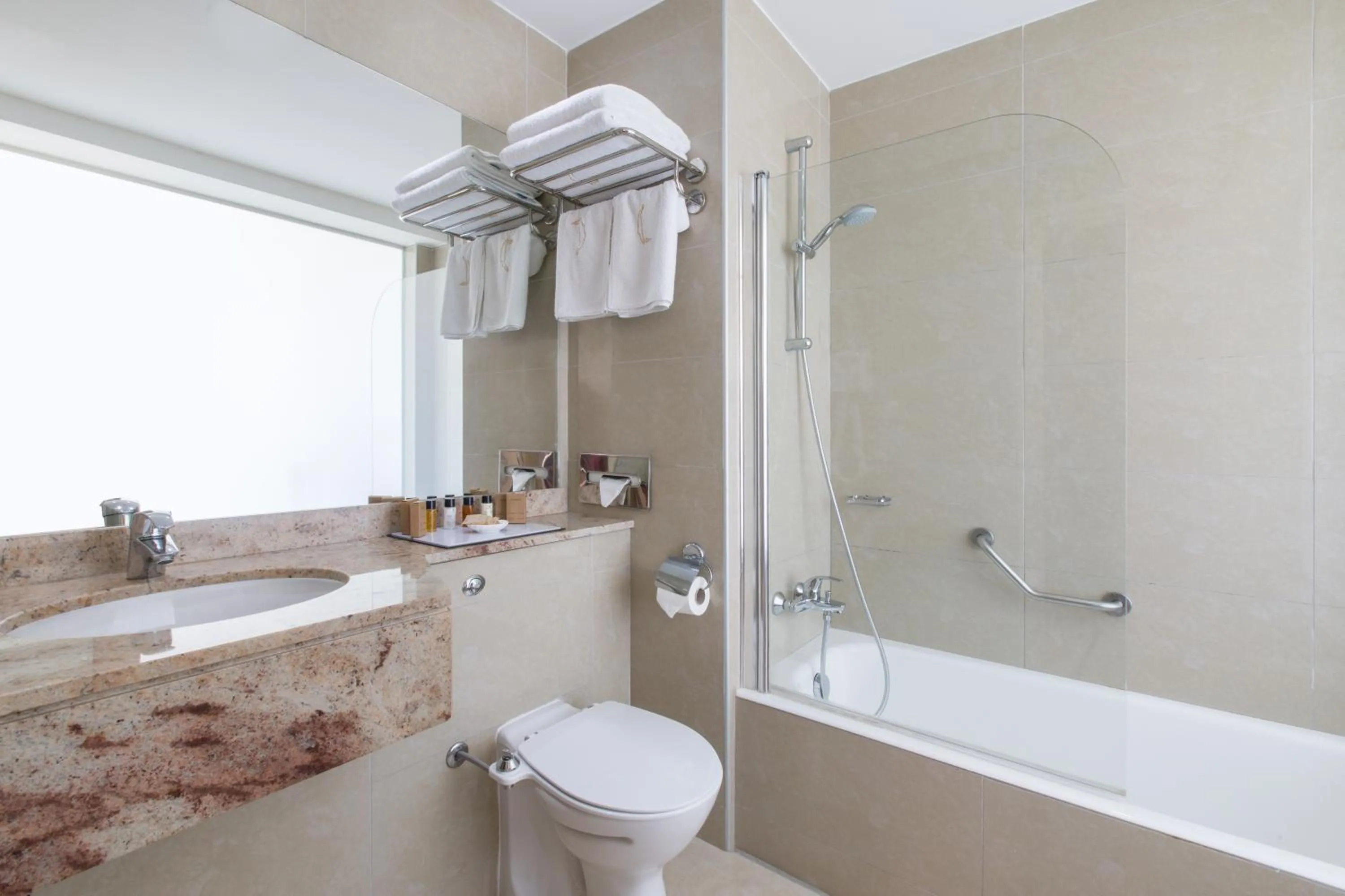 Bathroom in Golden Bay Beach Hotel