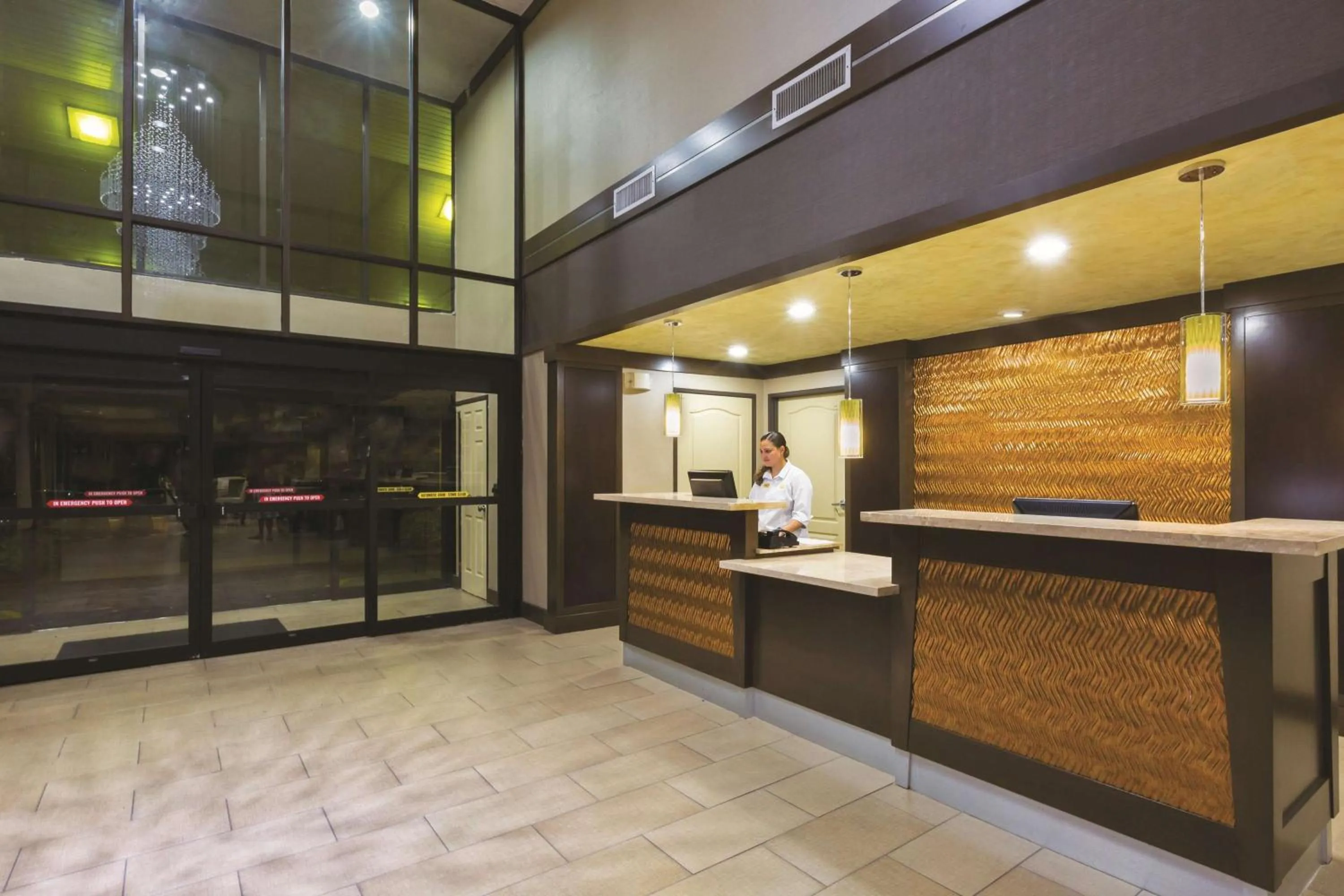 Lobby or reception in La Quinta Inn by Wyndham Austin North