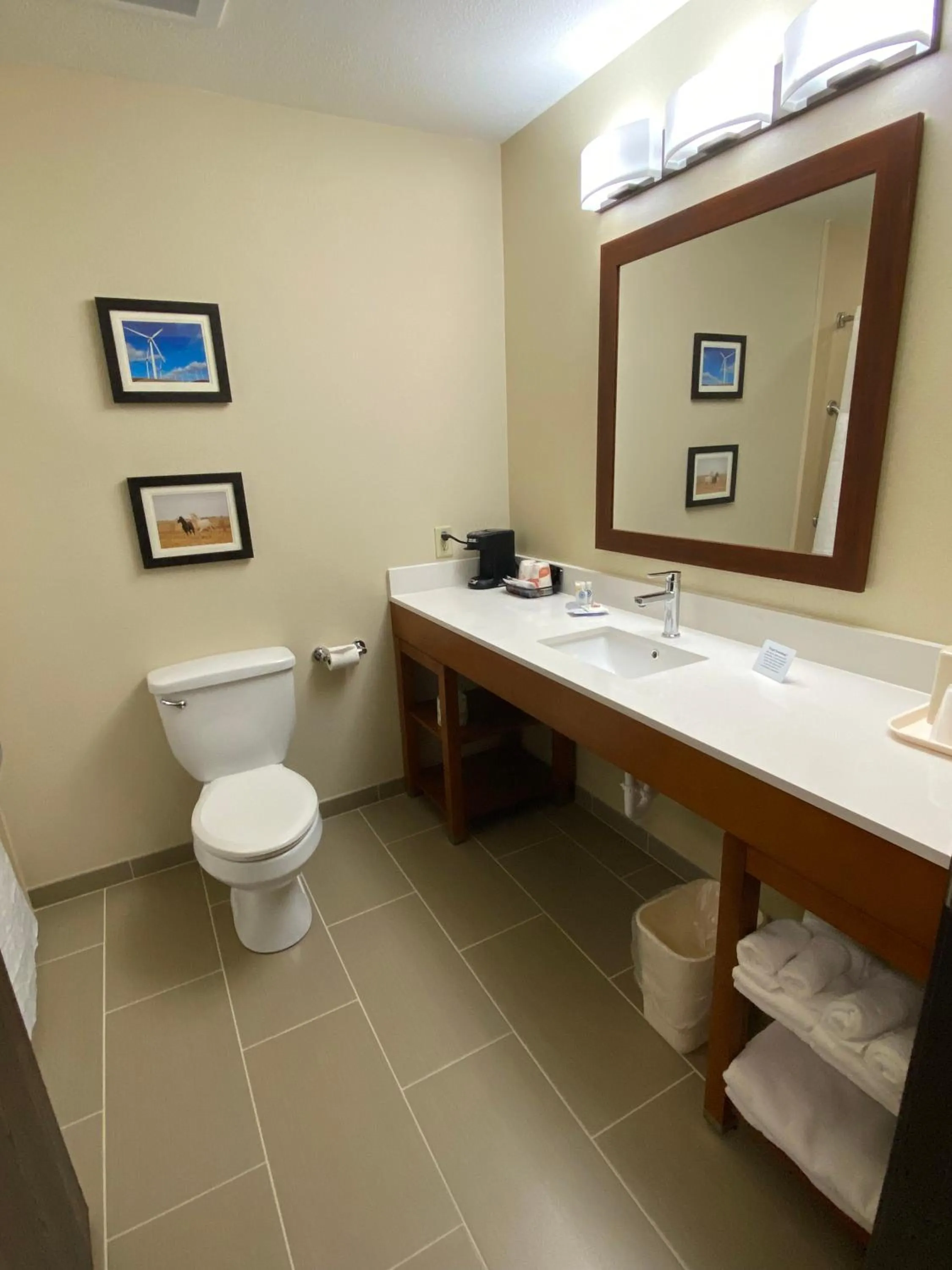 Toilet in Comfort Inn & Suites Goodland