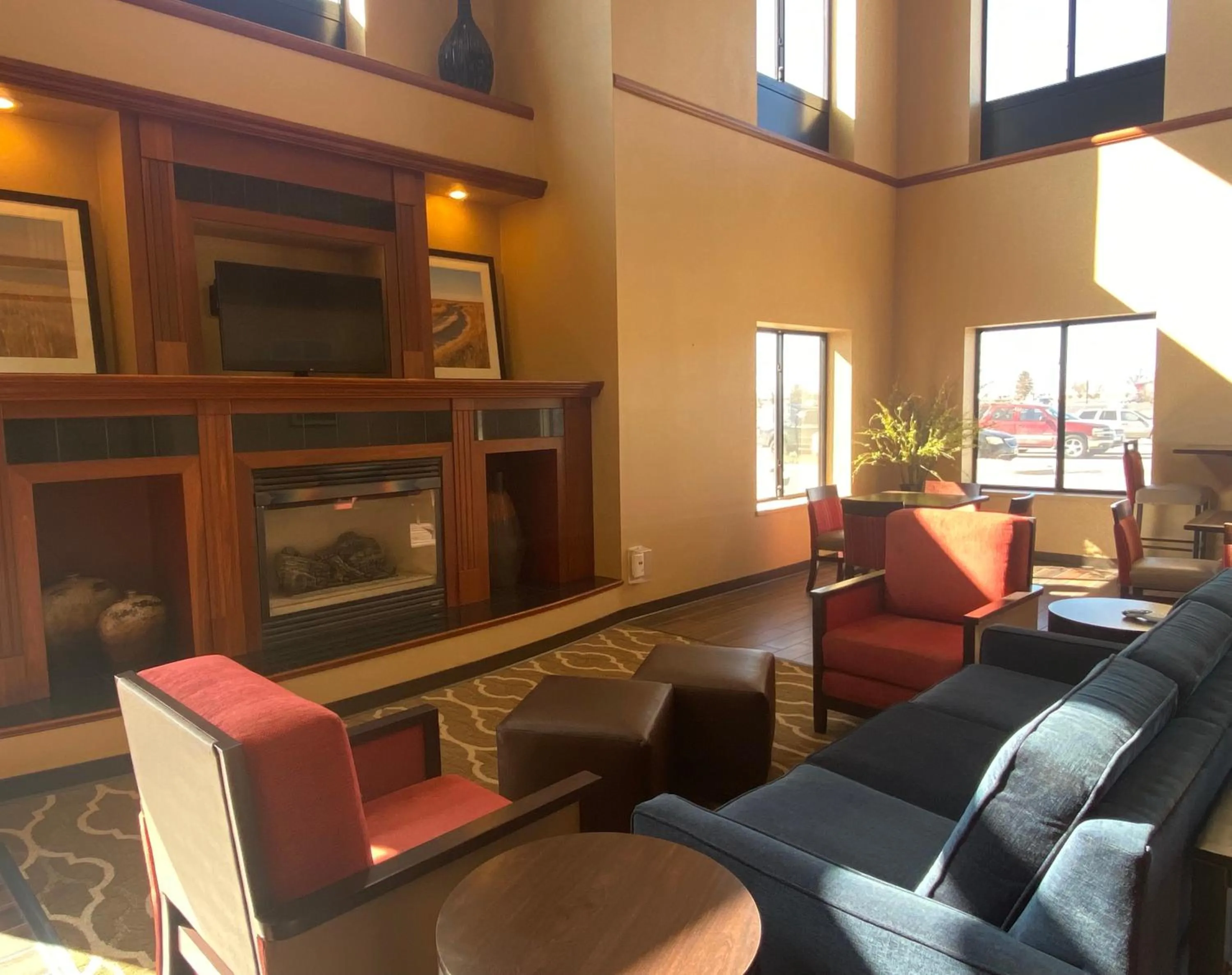 Seating area in Comfort Inn & Suites Goodland