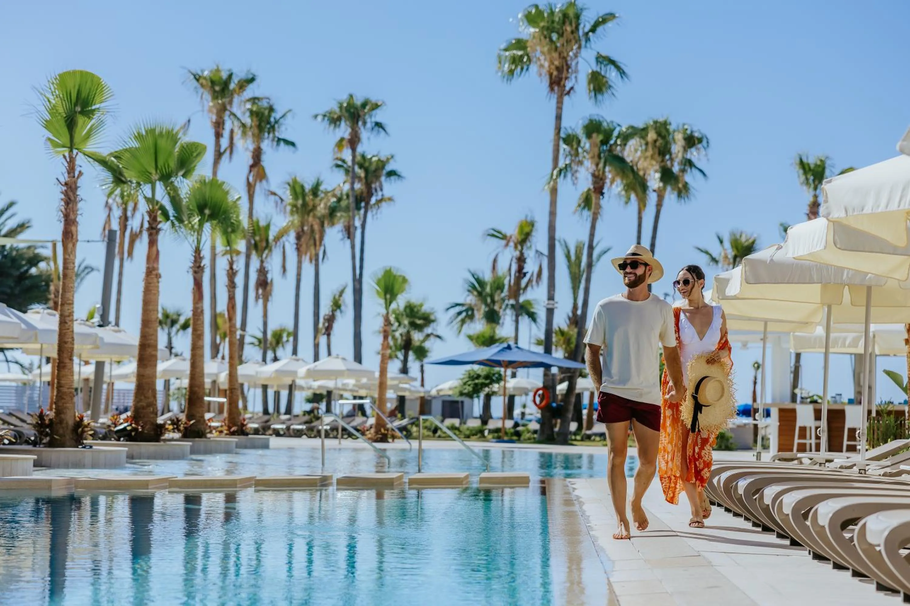 Swimming pool in Lordos Beach Hotel & Spa