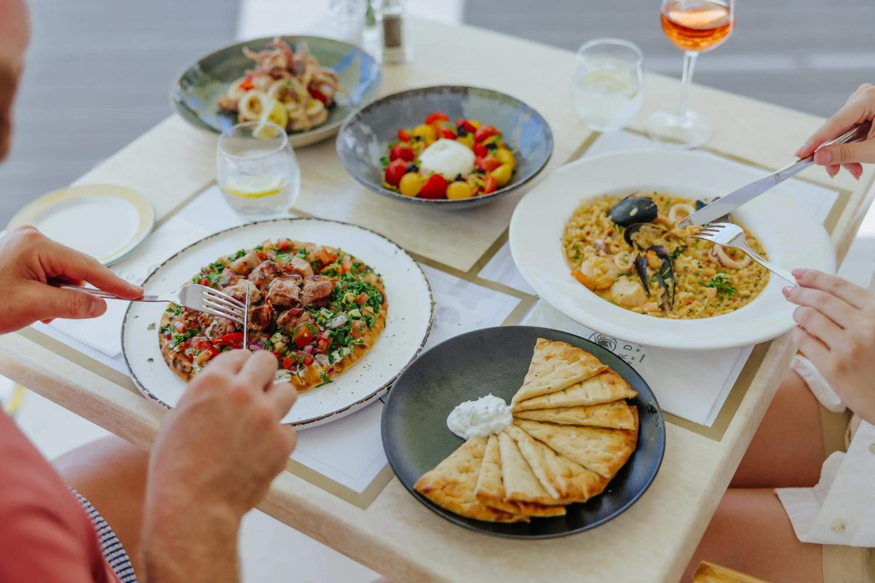 Food in Lordos Beach Hotel & Spa