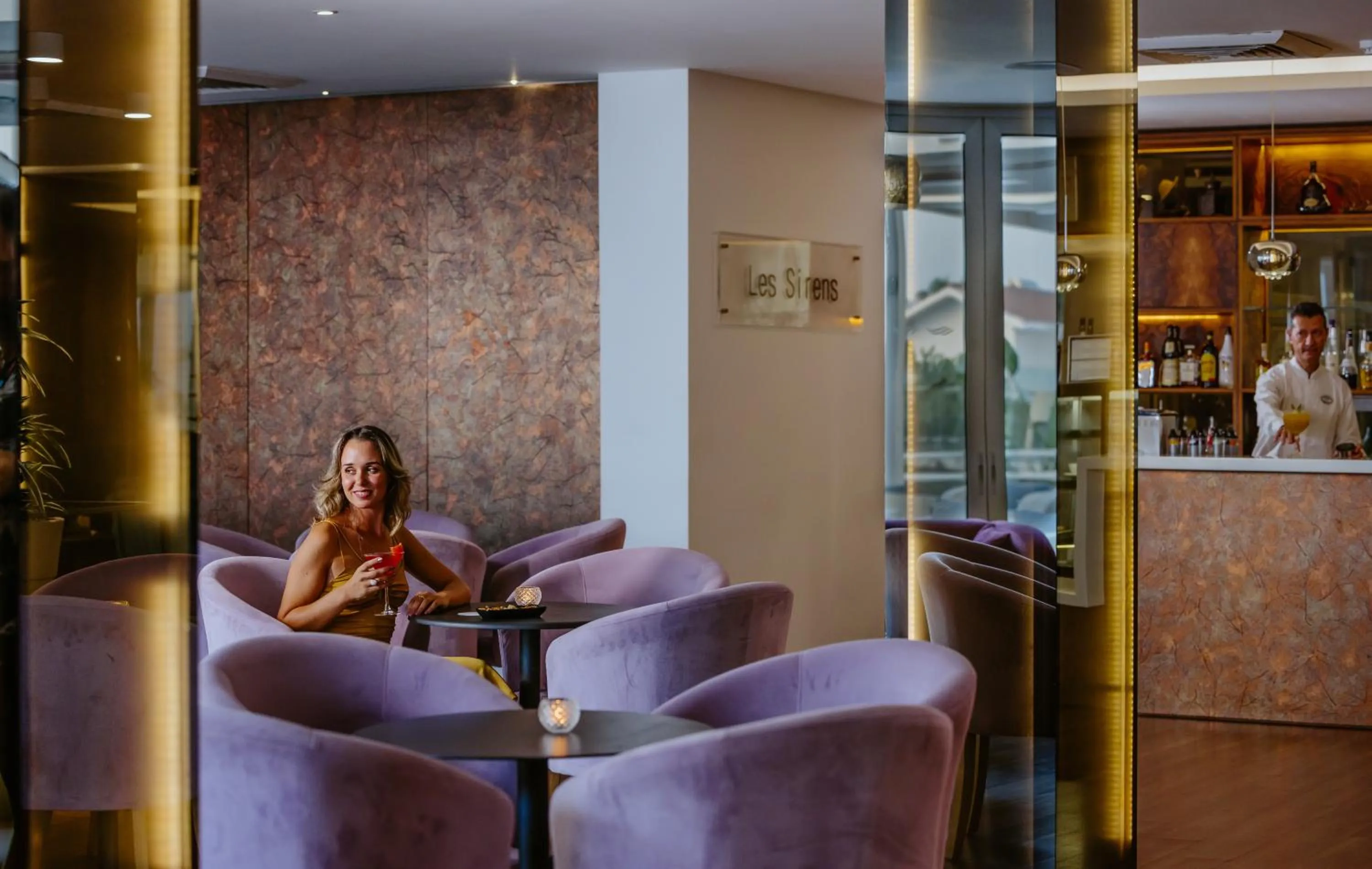 Lounge or bar in Lordos Beach Hotel & Spa