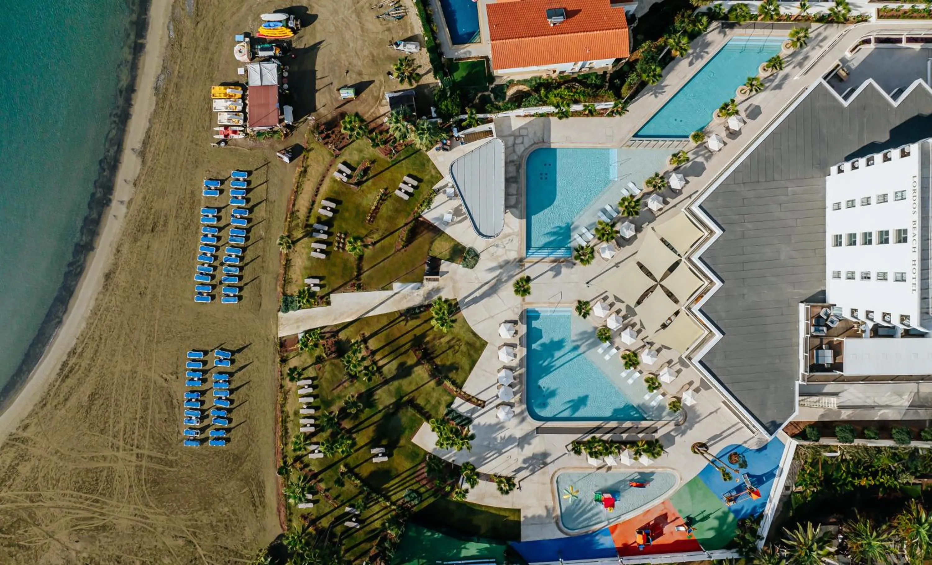 Property building in Lordos Beach Hotel & Spa