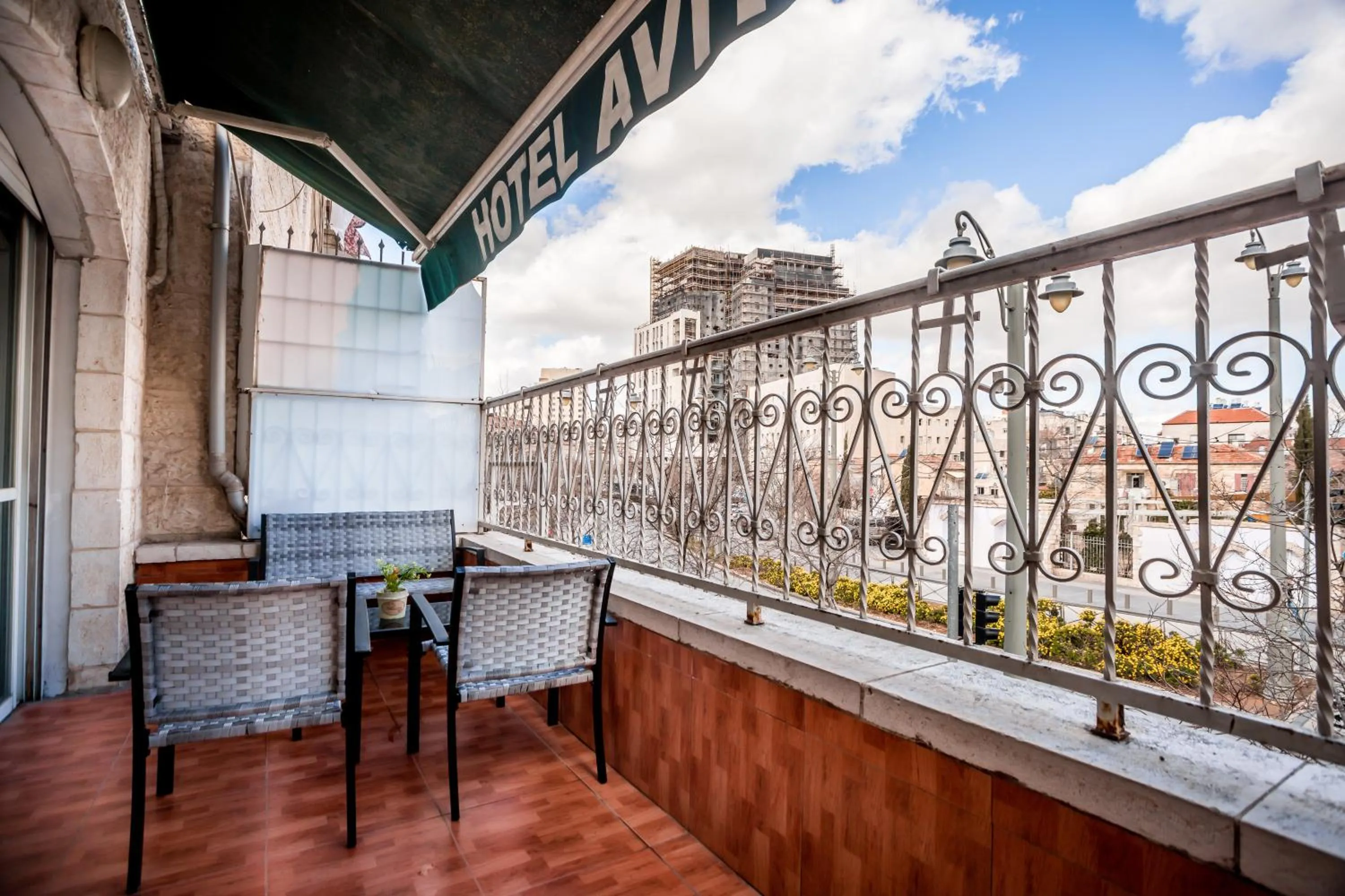 Balcony/Terrace in Avital Hotel