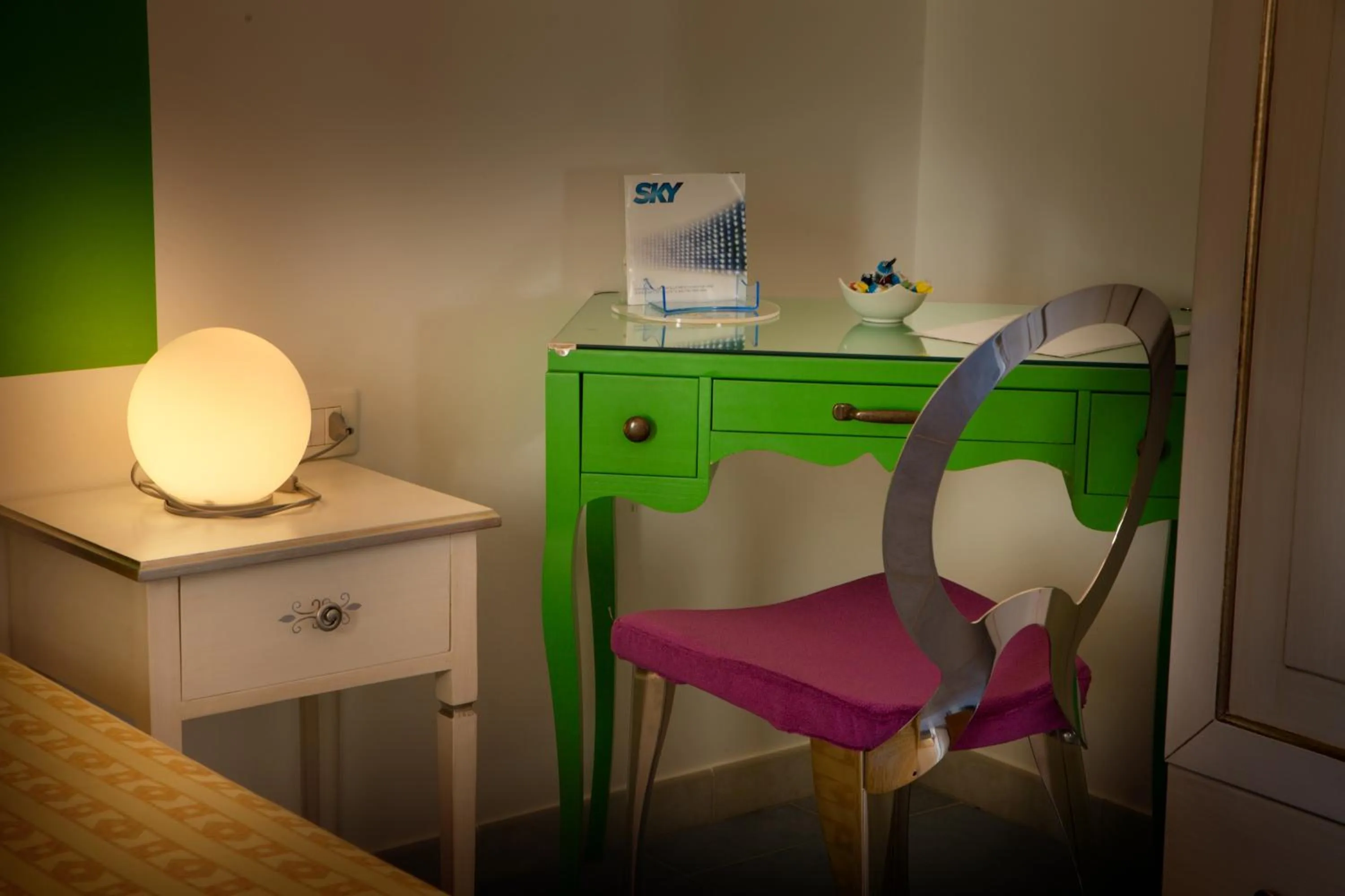 Decorative detail in B&B Il Mandorlo