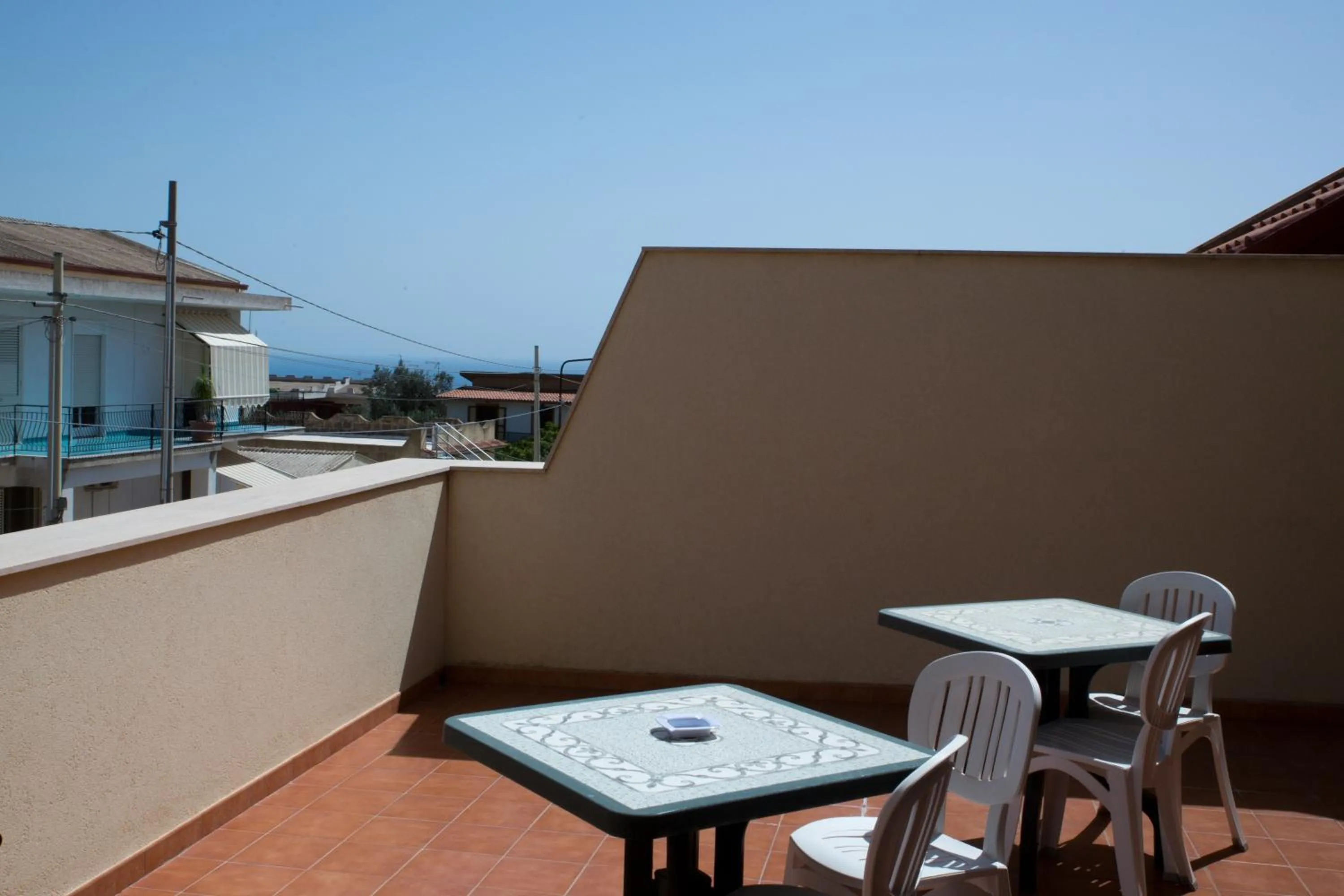 Balcony/Terrace in B&B Il Mandorlo