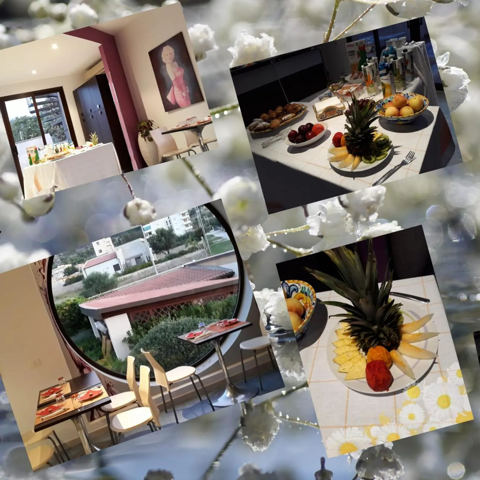 Communal lounge/ TV room in B&B Il Mandorlo