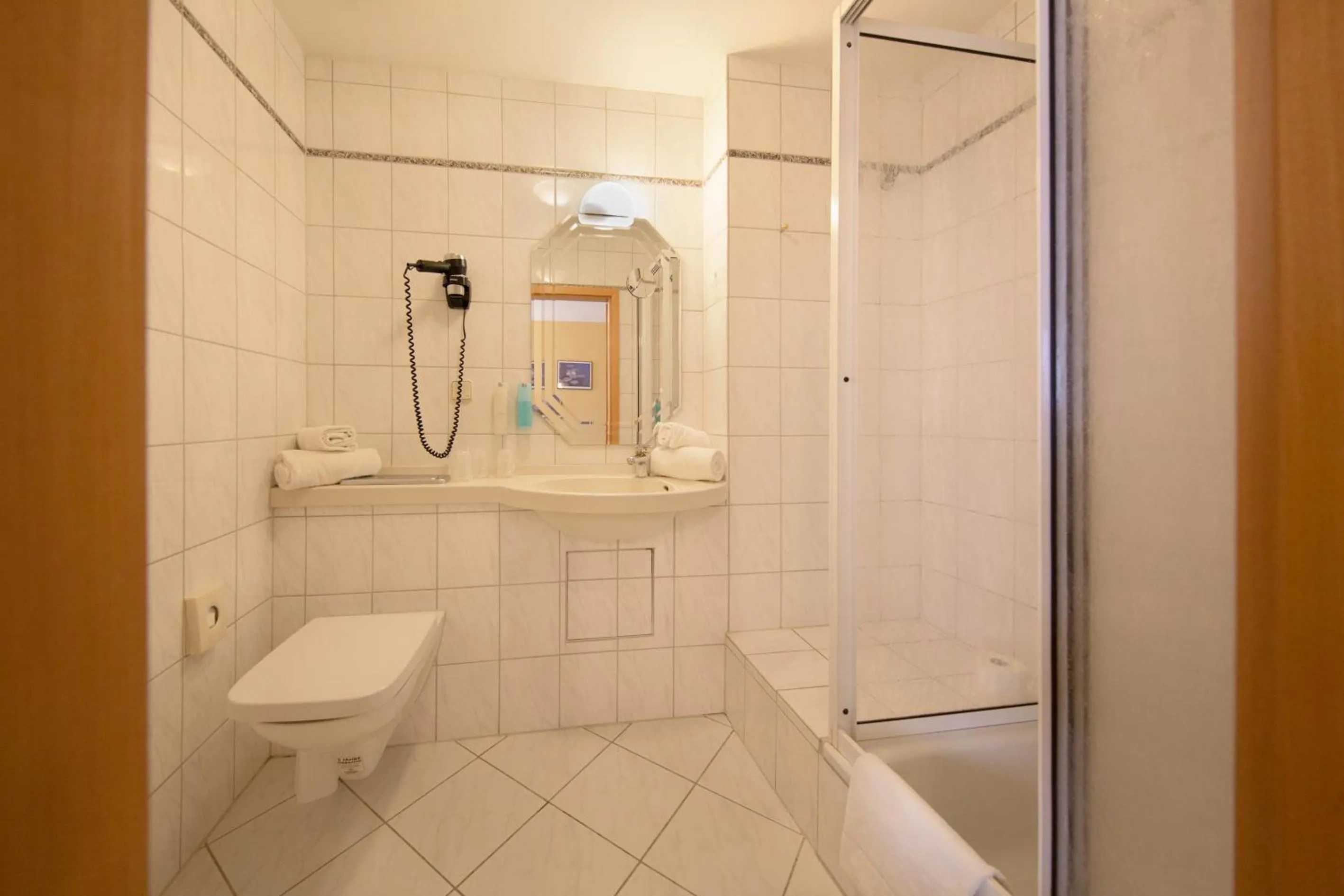 Bathroom in Montana Hotel