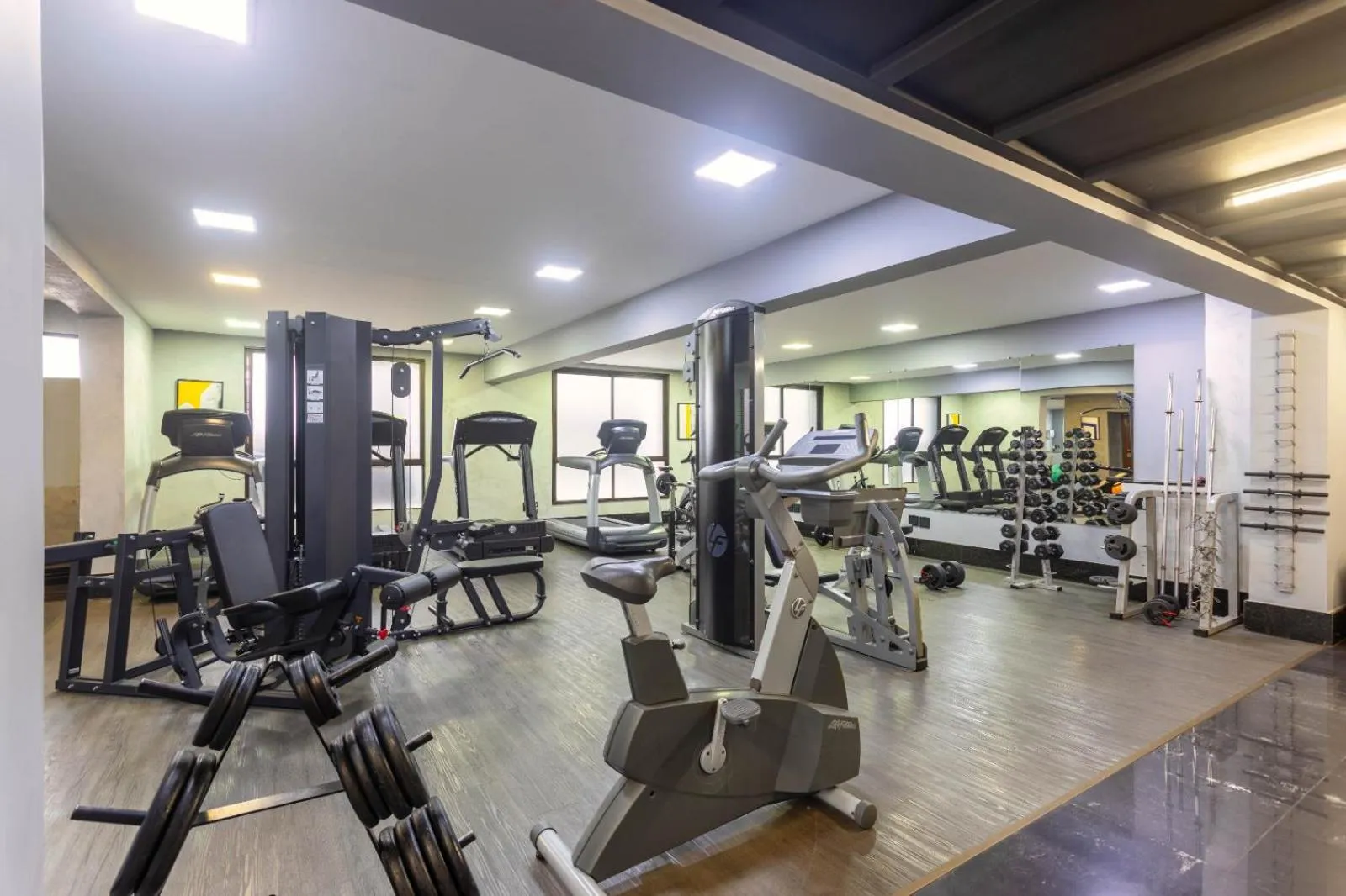 Fitness centre/facilities in Ouro Minas Hotel Belo Horizonte, Dolce by Wyndham