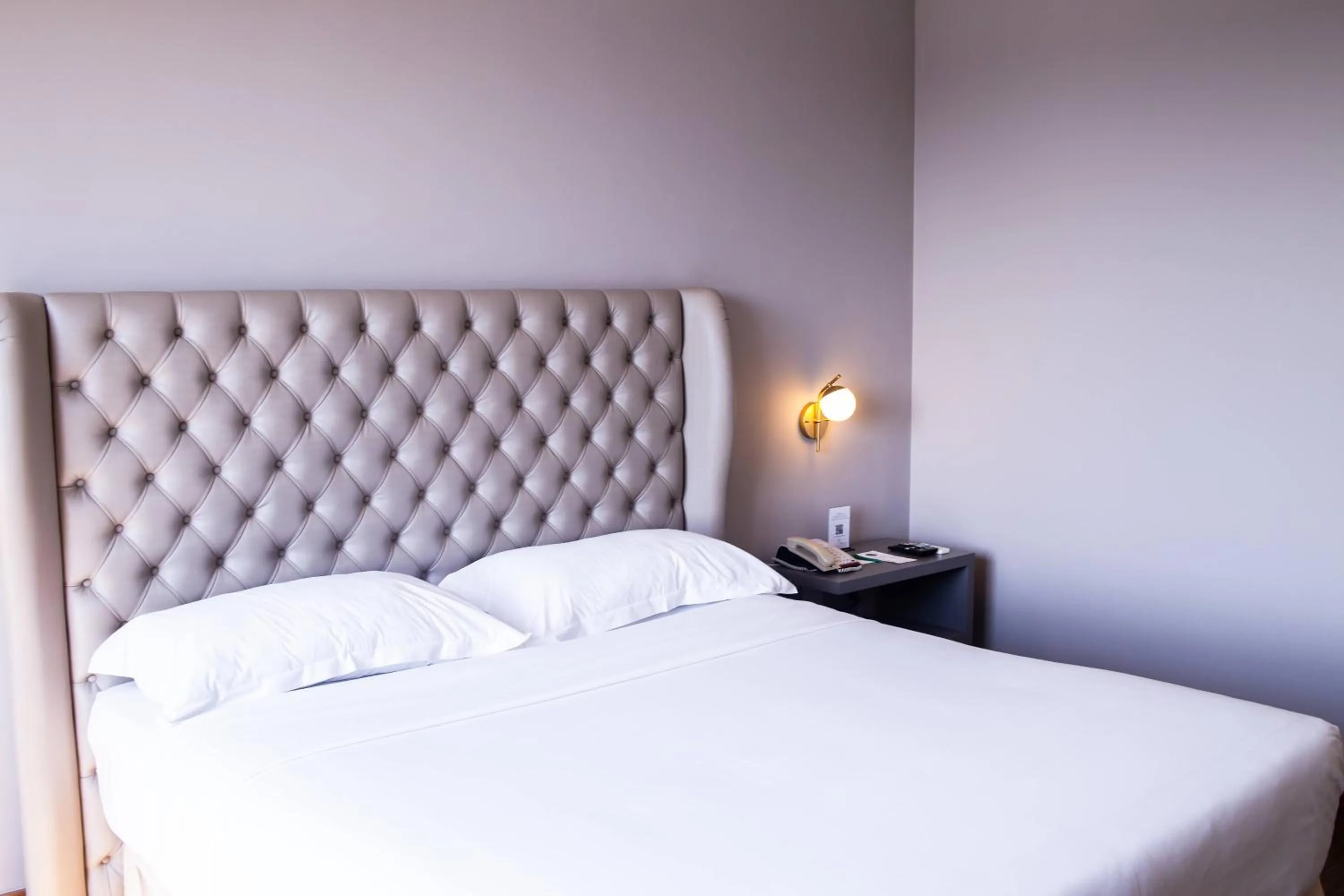 Bed in Ouro Minas Hotel Belo Horizonte, Dolce by Wyndham