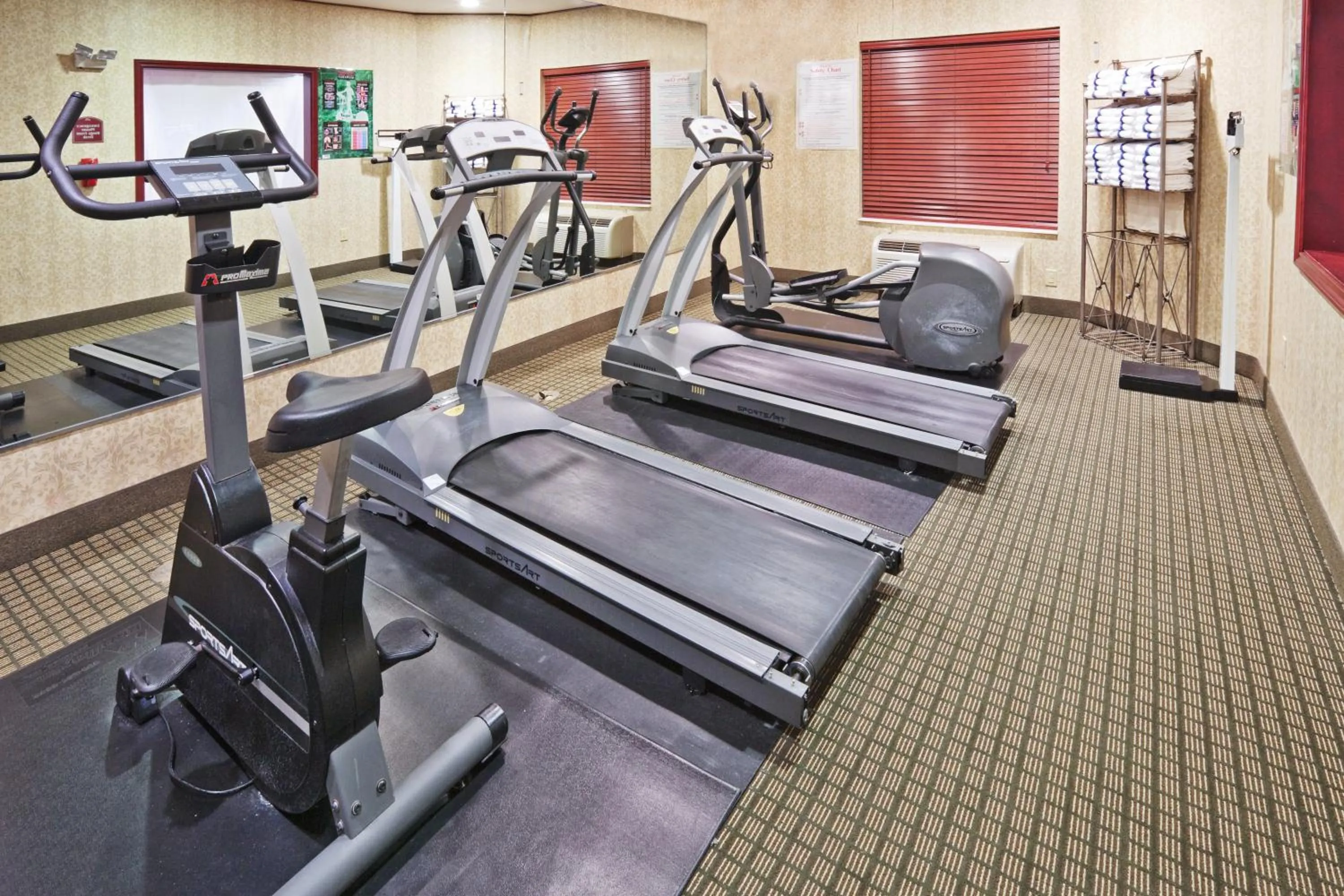 Fitness centre/facilities in Holiday Inn Express Hotel & Suites Gainesville by IHG