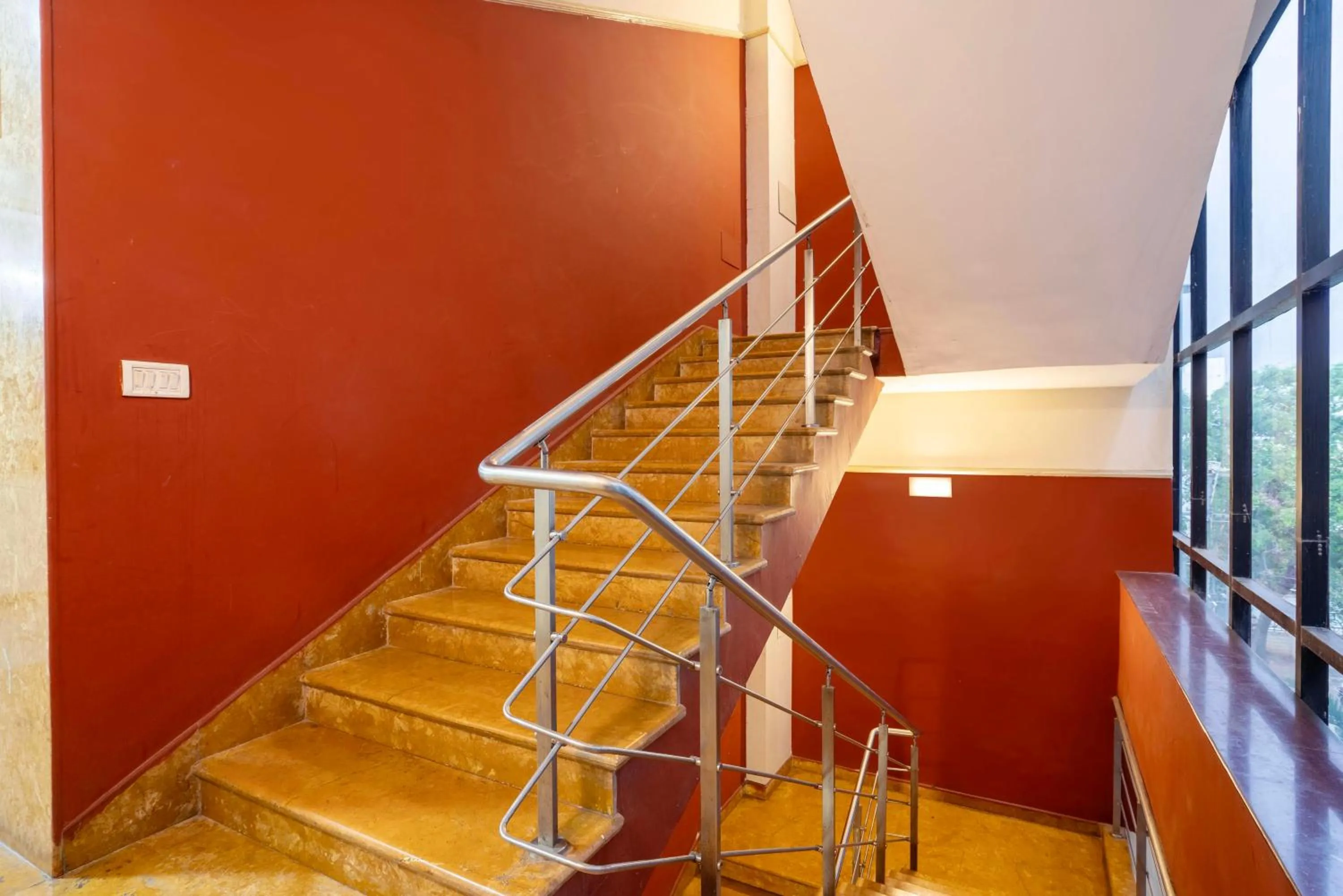 Lobby or reception in Treebo Srico, Banjara Hills