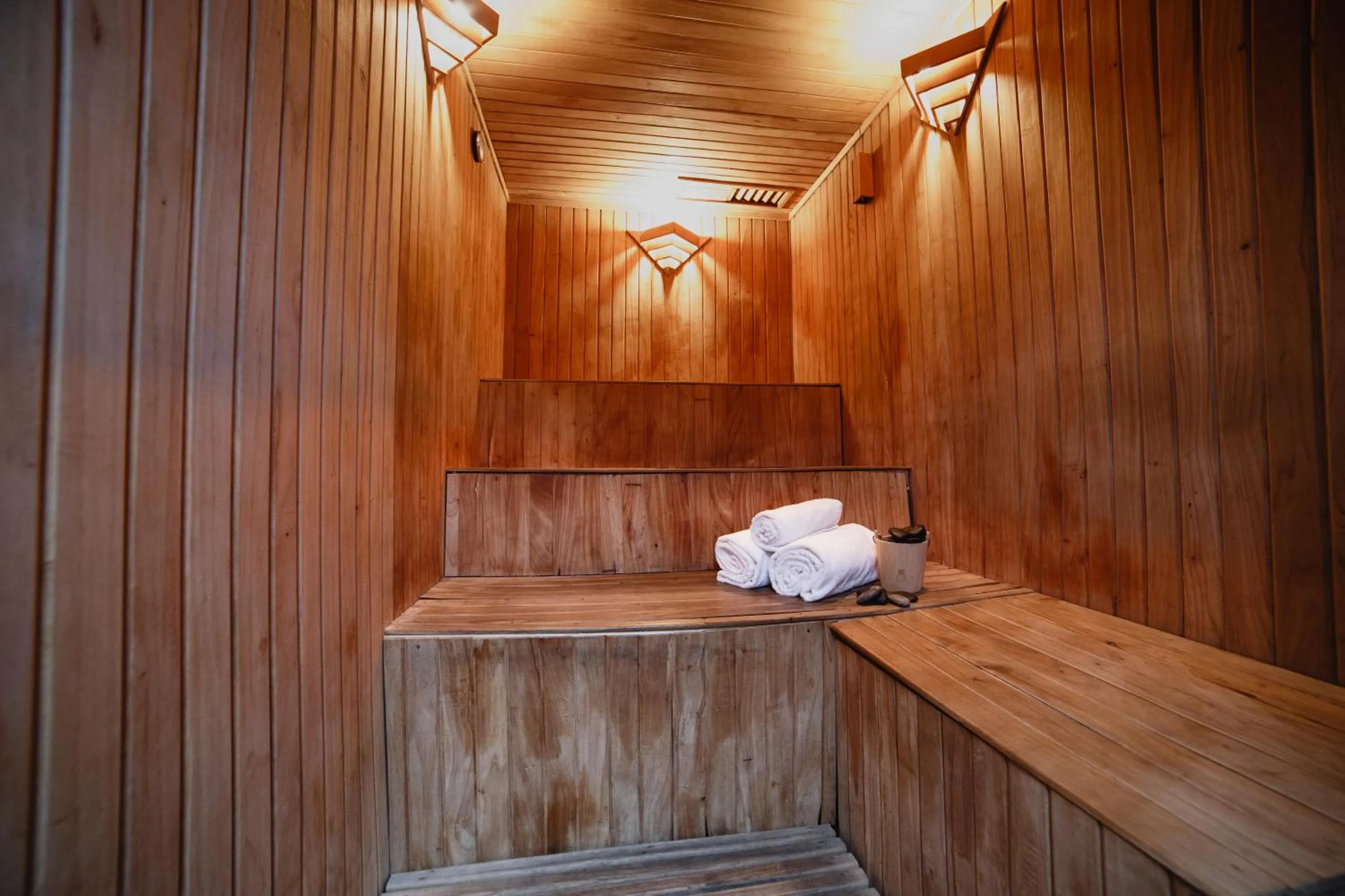 Sauna in Ker Belgrano Hotel