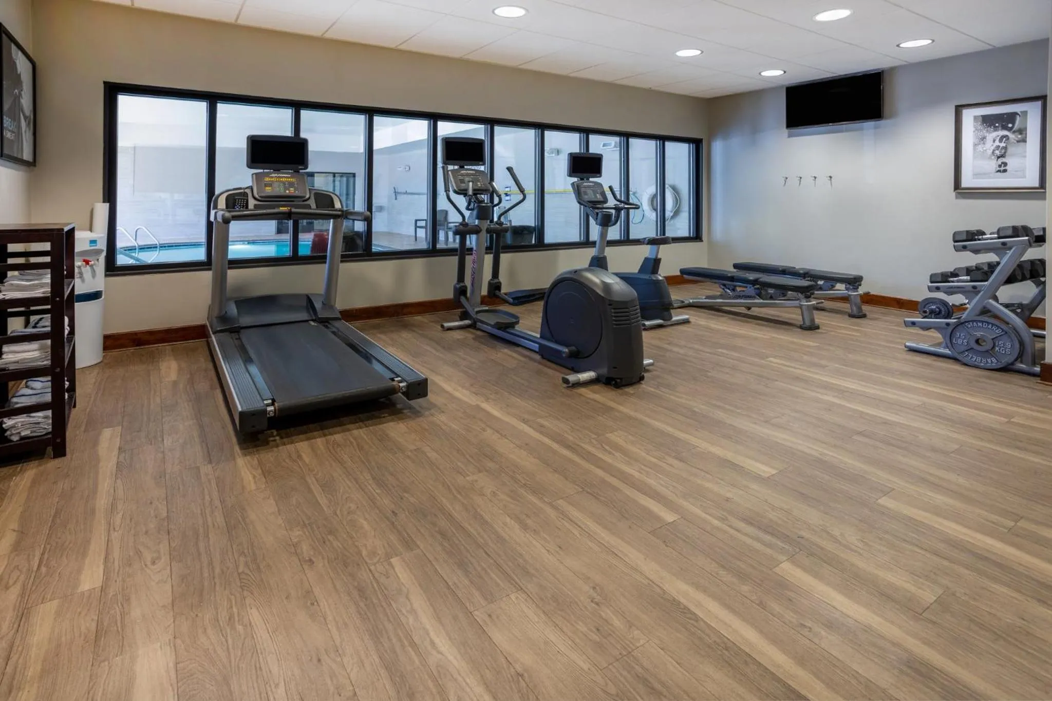 Fitness centre/facilities in Staybridge Suites Wilmington East by IHG