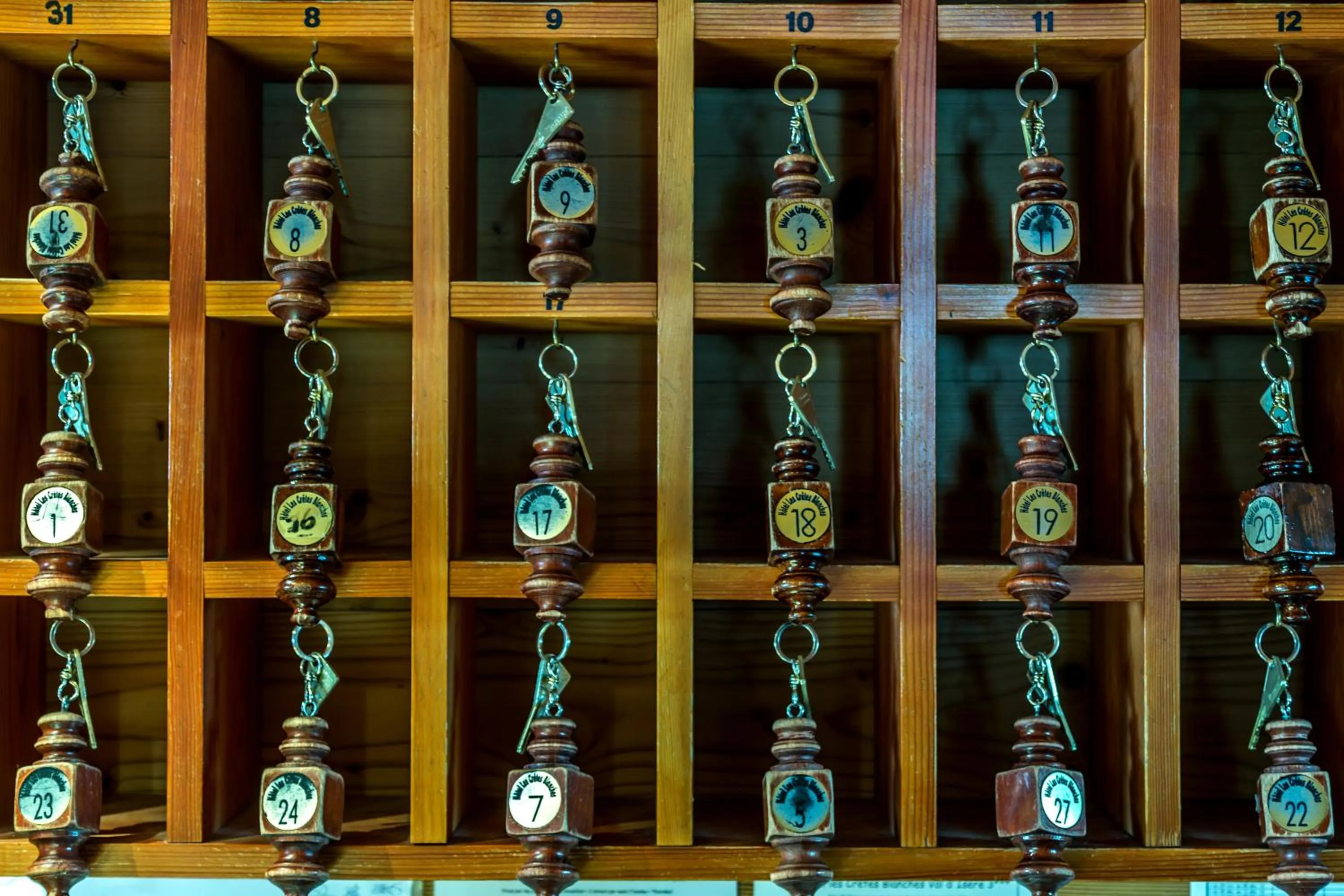 Decorative detail in Les Crêtes Blanches