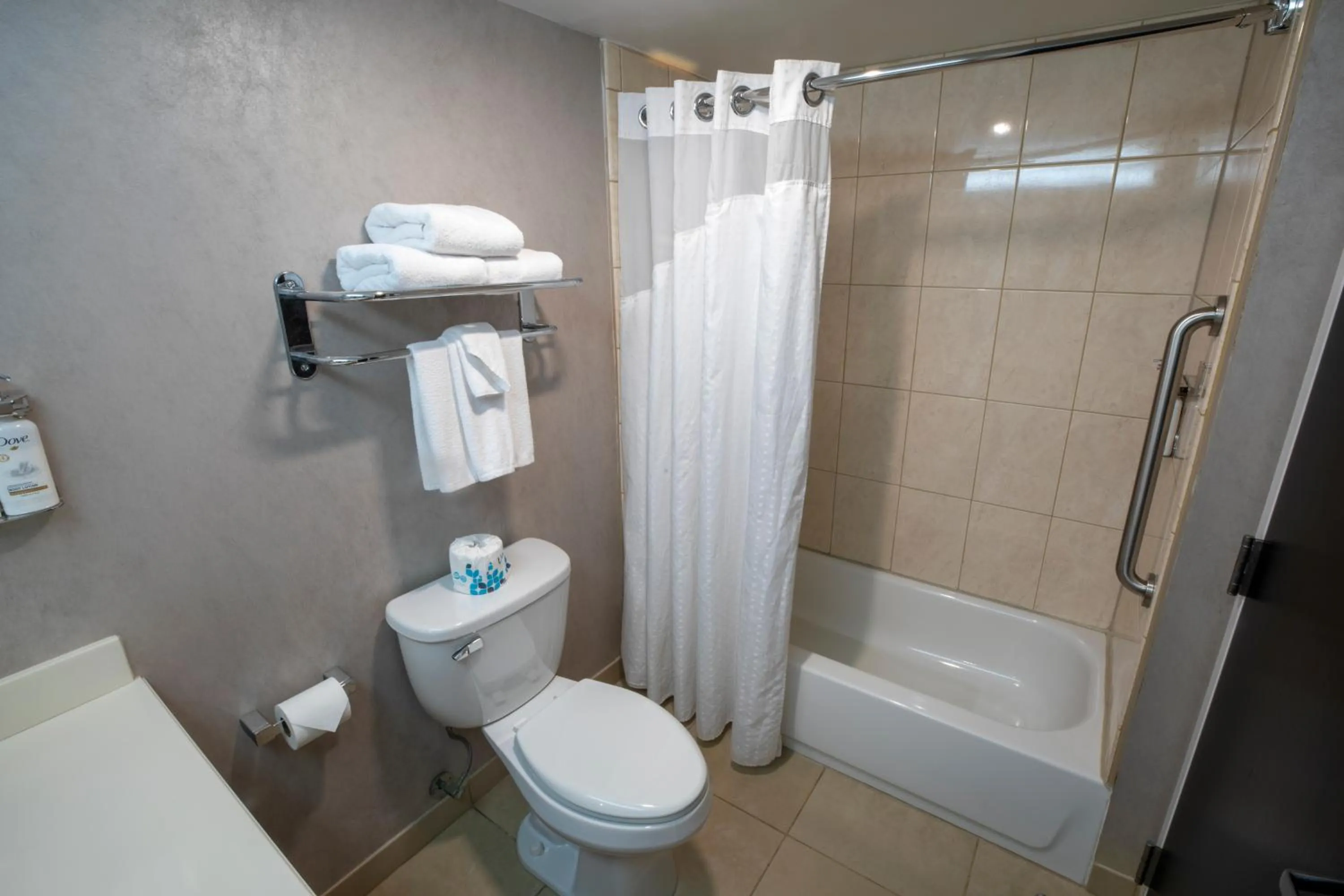 Shower in Holiday Inn Wilmington by IHG