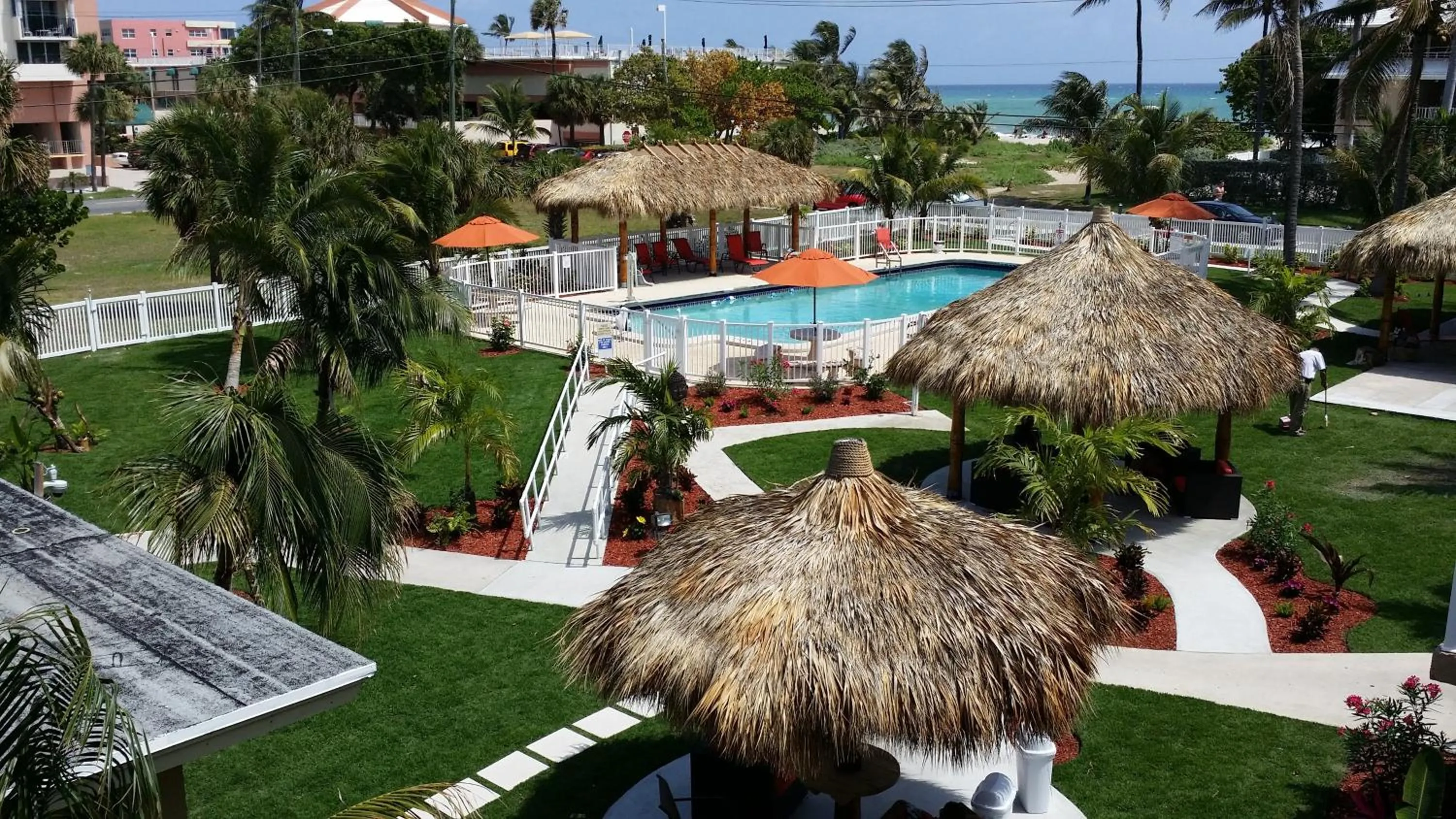 Bird's eye view in Oceans Beach Resort & Suites