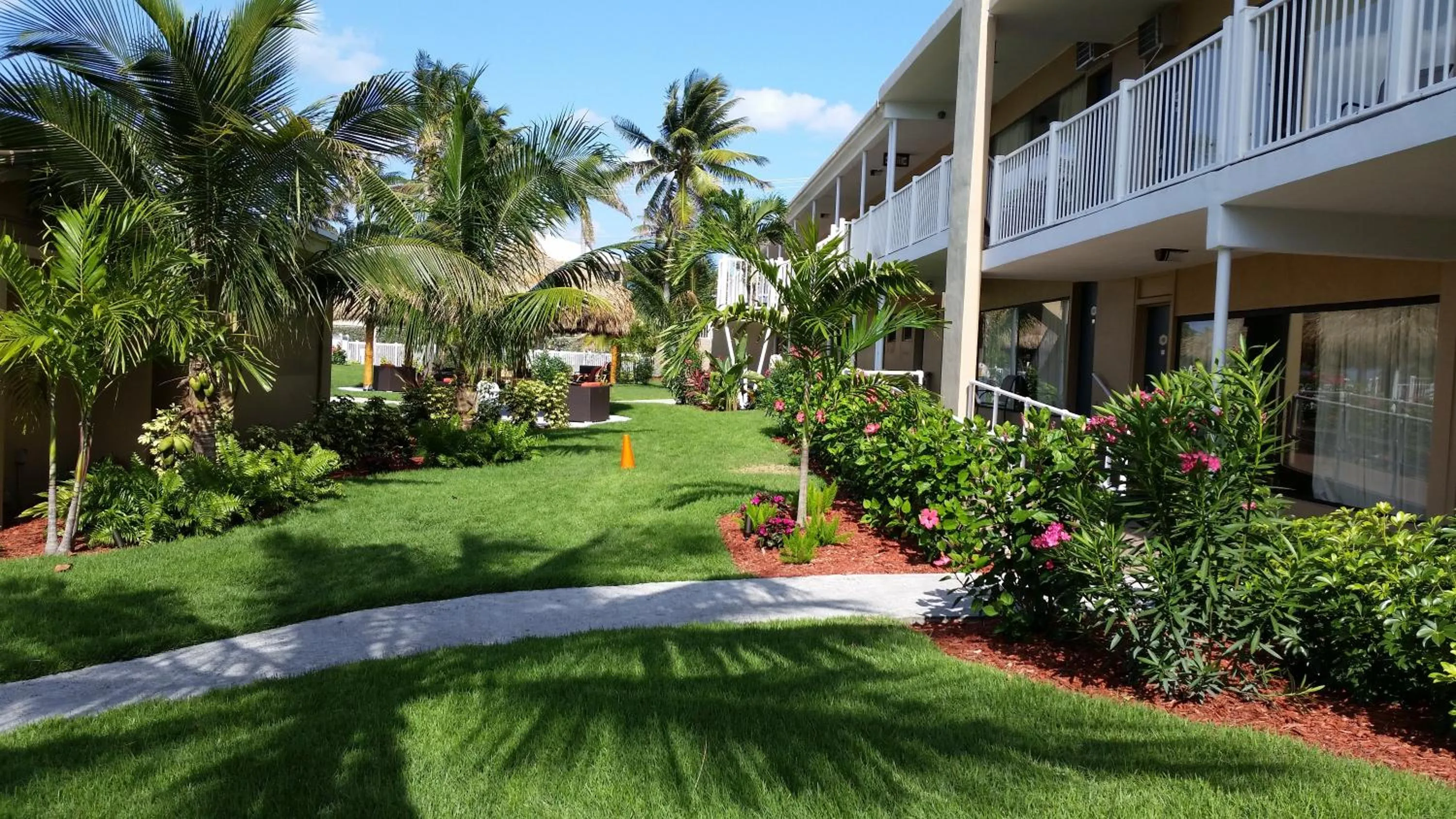 Facade/entrance in Oceans Beach Resort & Suites