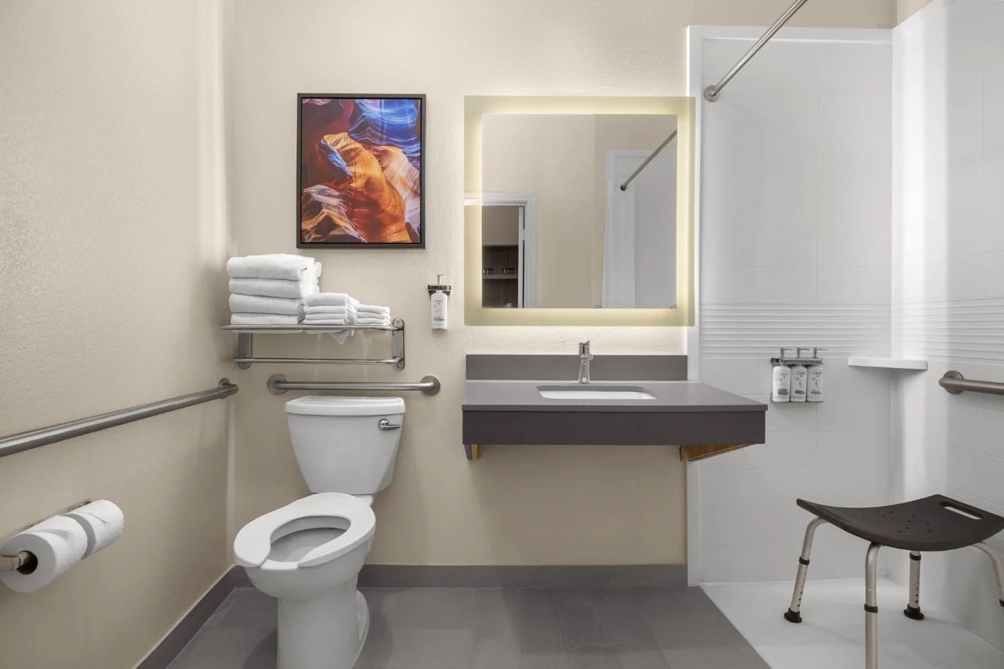 Bathroom in Candlewood Suites - Texas City by IHG