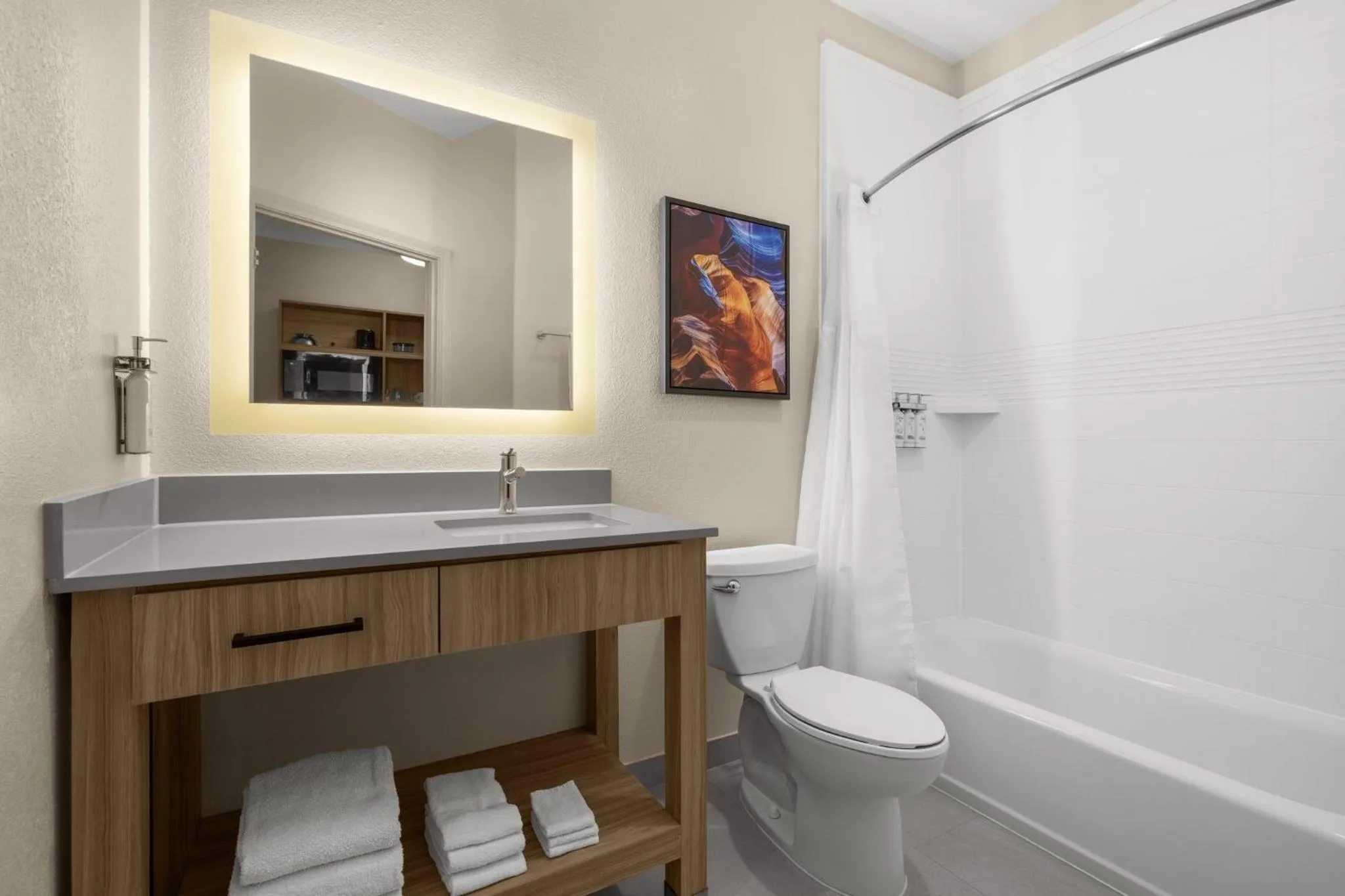 Bathroom in Candlewood Suites - Texas City by IHG