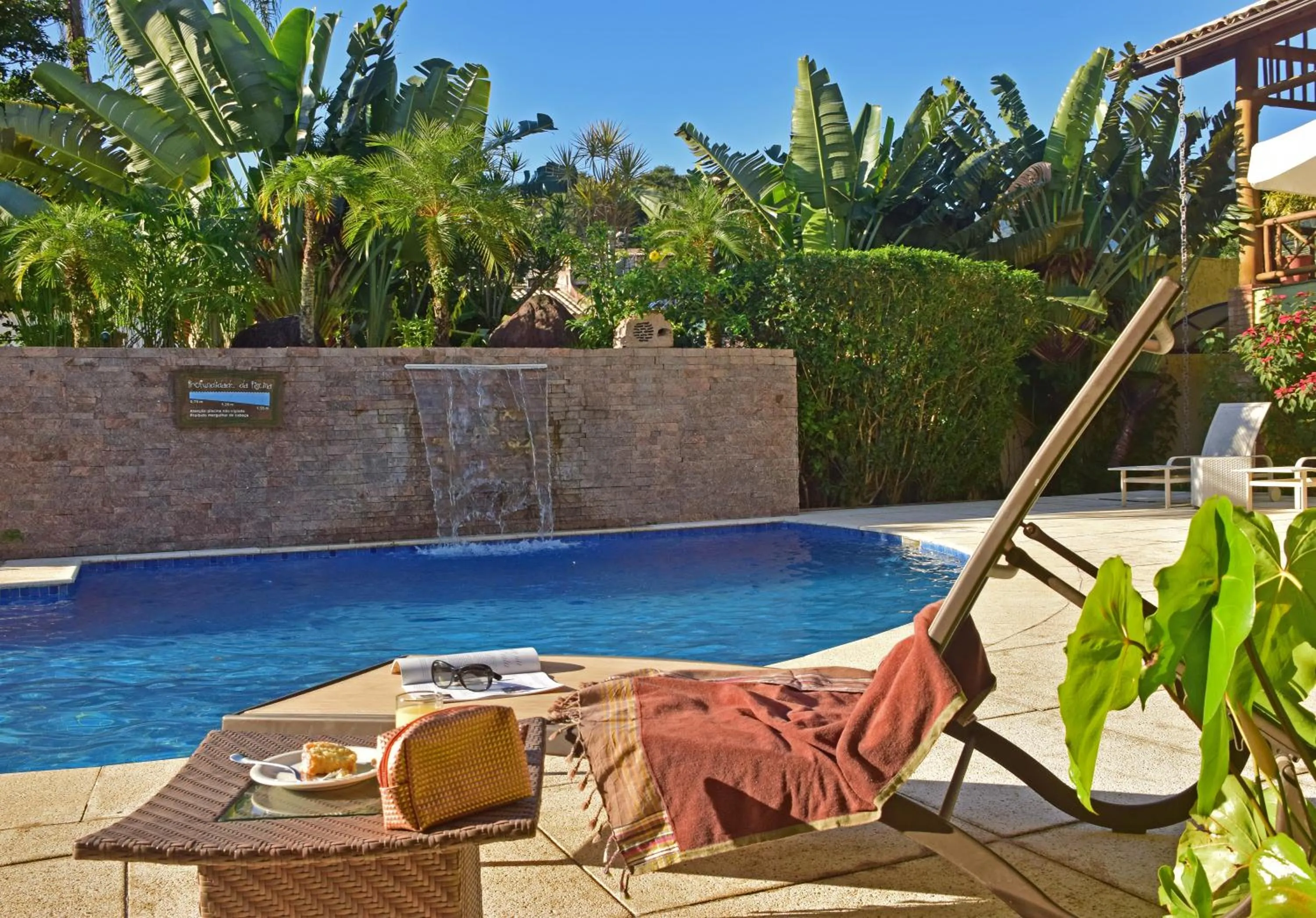 Swimming pool in Bella Ilha Pousada
