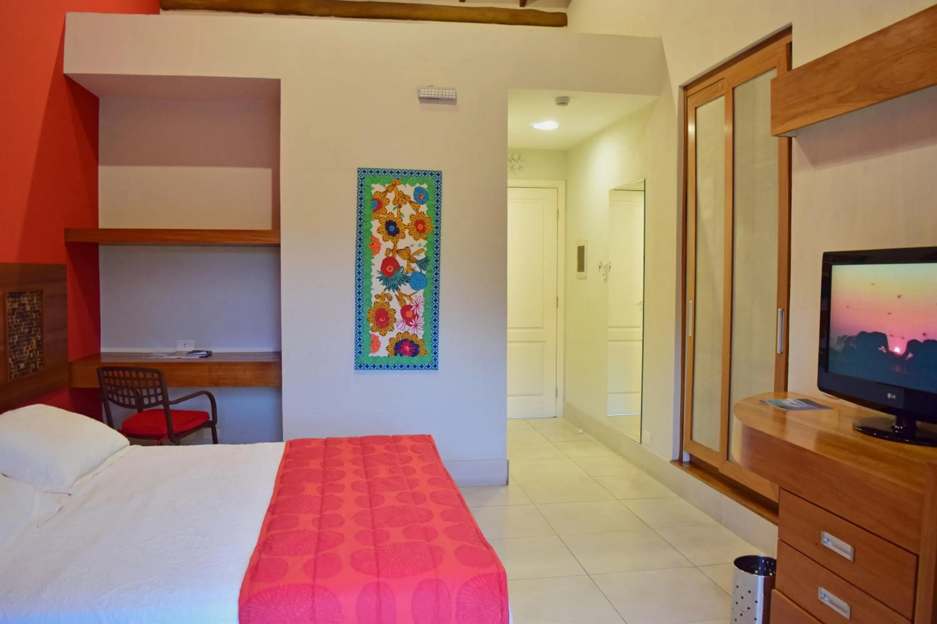 Bed in Bella Ilha Pousada