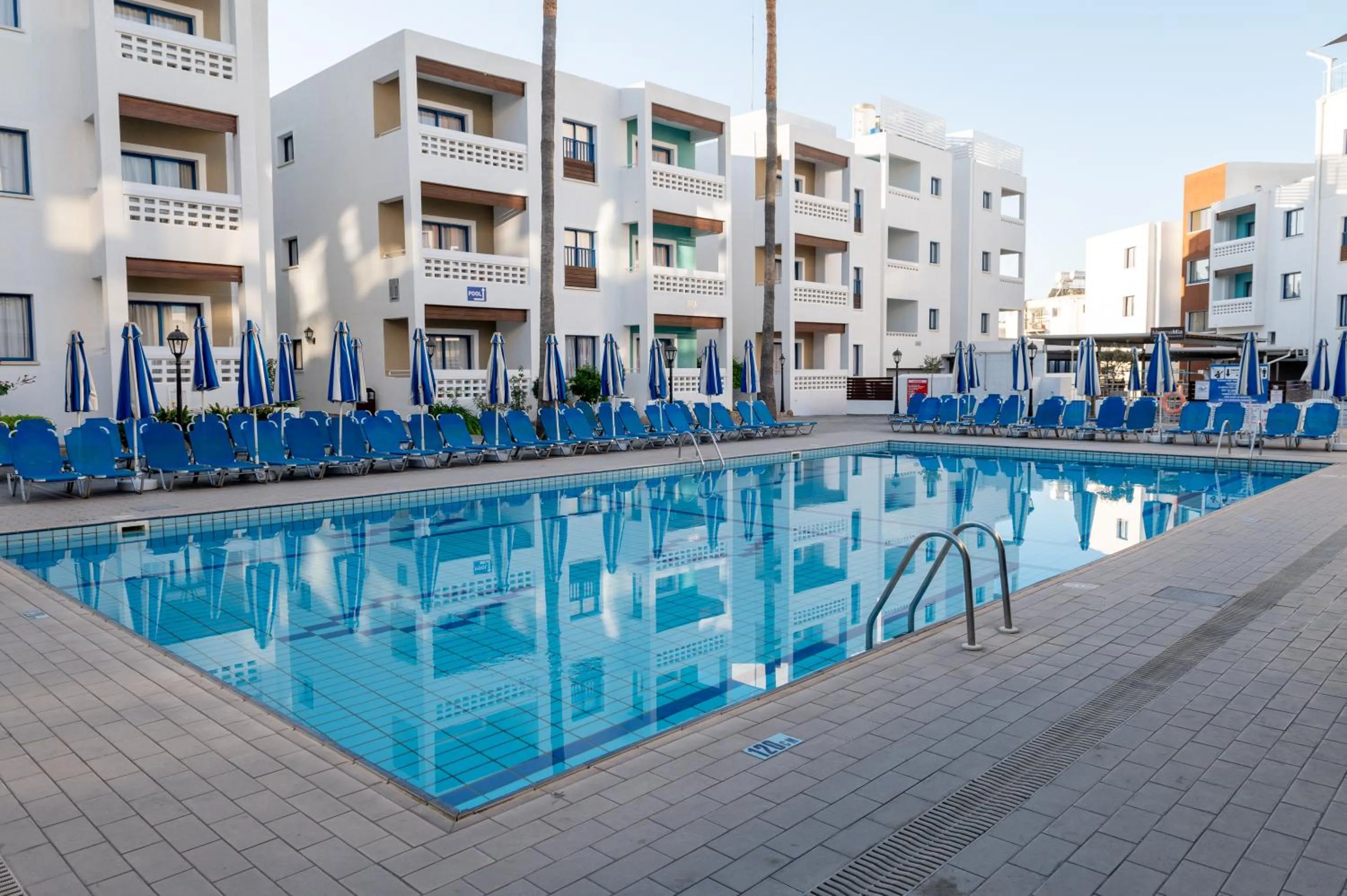 Property building in Kefalos Damon Hotel Apartments