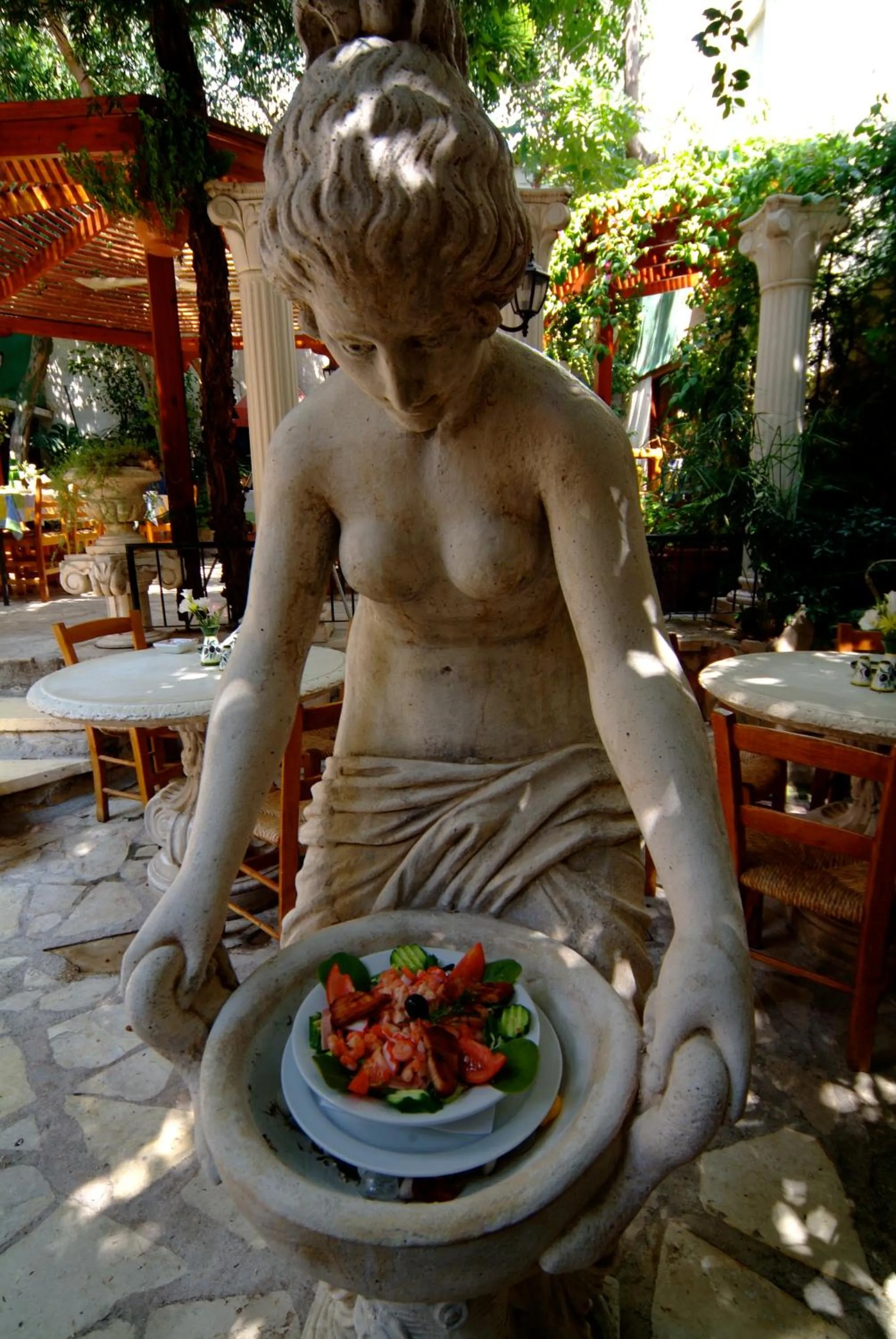 Balcony/Terrace in Kiniras Traditional Hotel & Restaurant