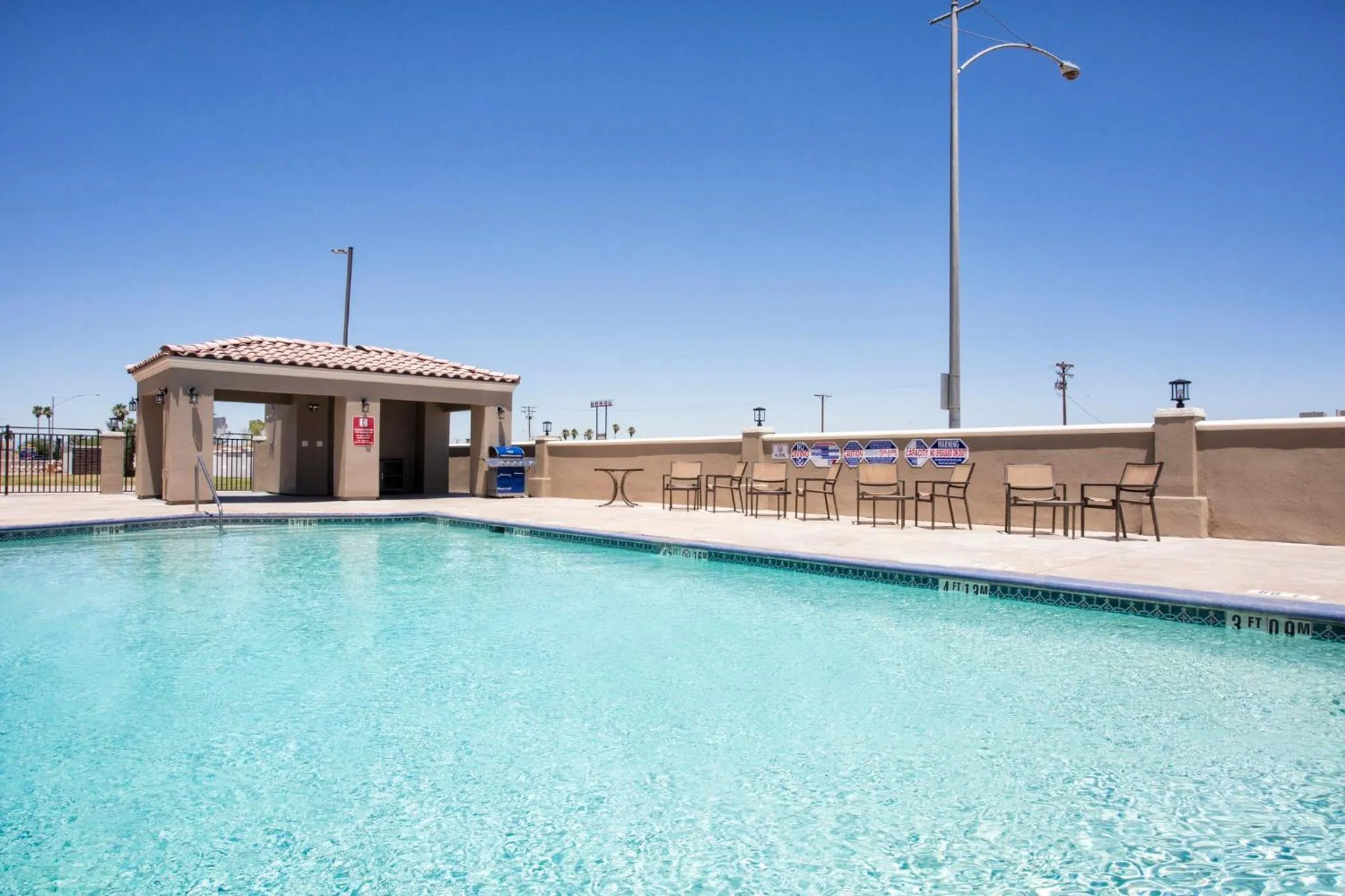Swimming pool in Holiday Inn Express Hotel & Suites El Centro by IHG