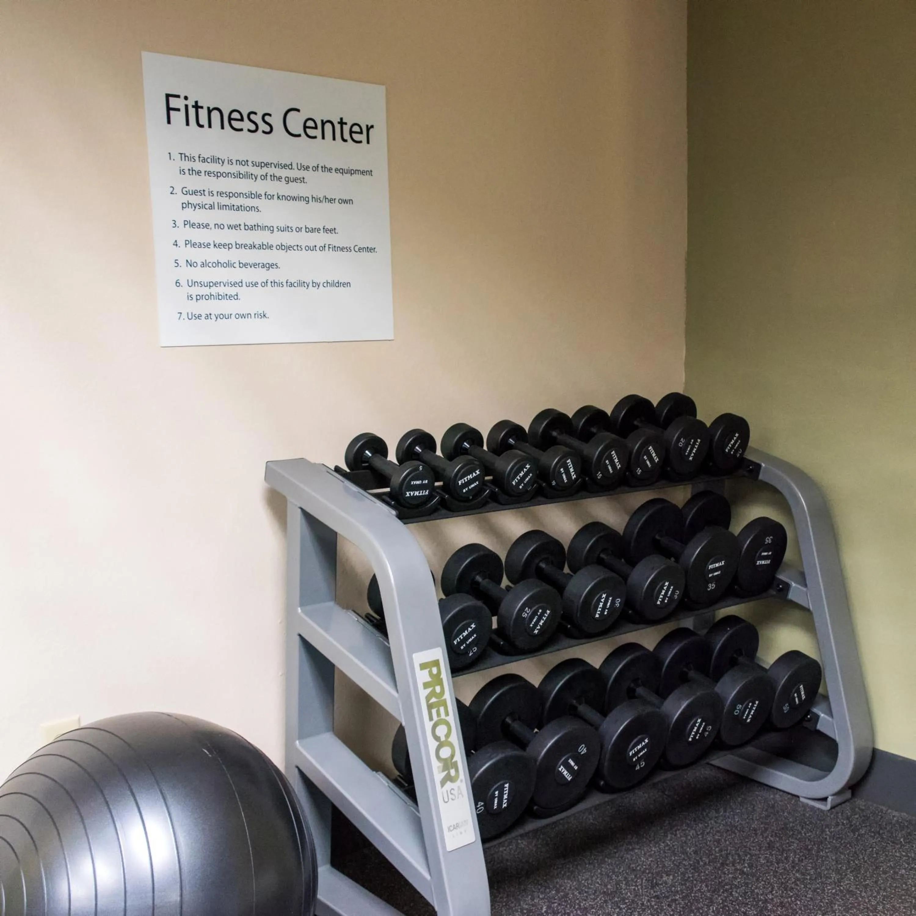 Fitness centre/facilities in Holiday Inn Express Hotel & Suites Kinston by IHG