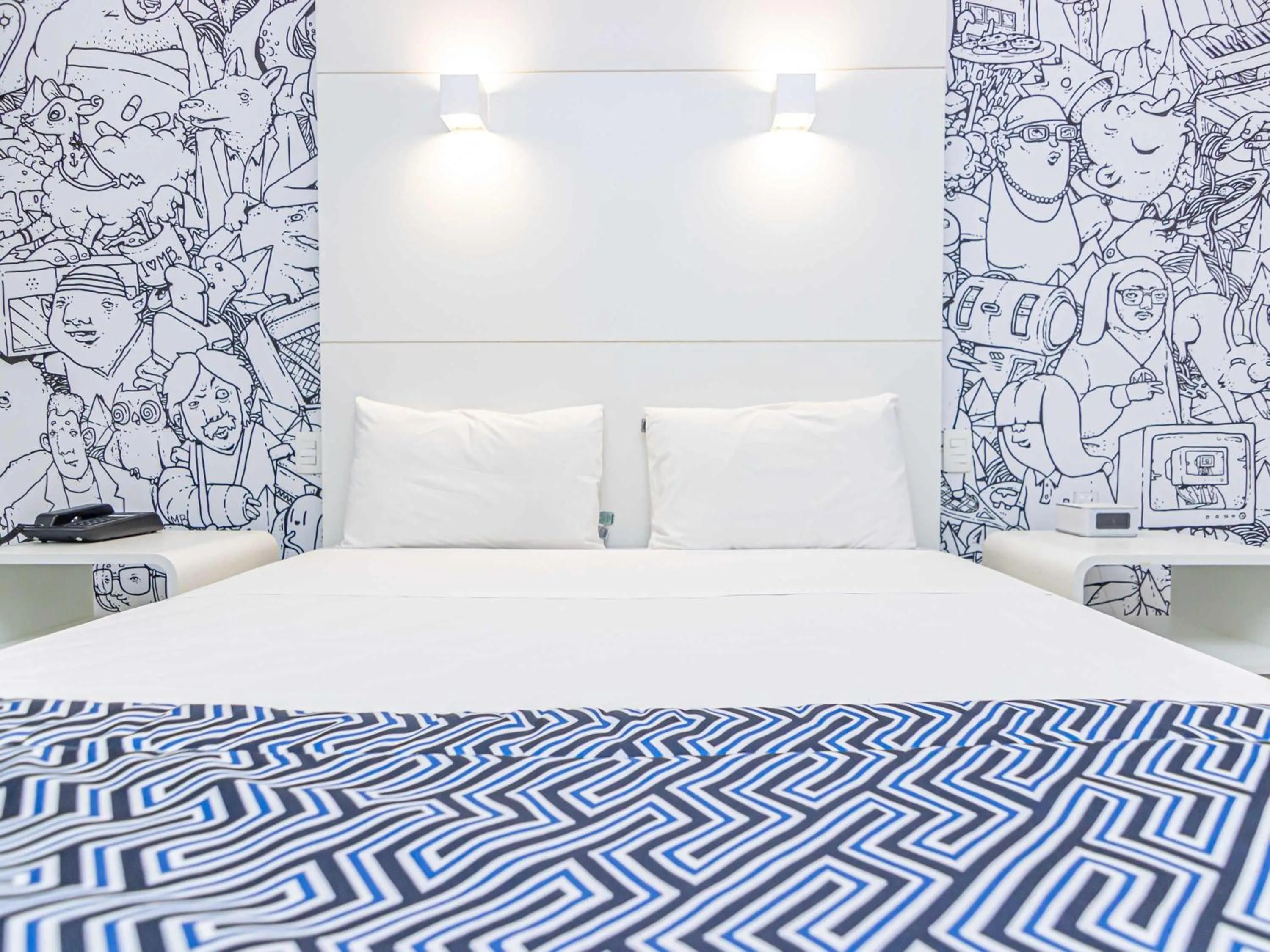 Bedroom, Bed in ibis Styles Rondonopolis