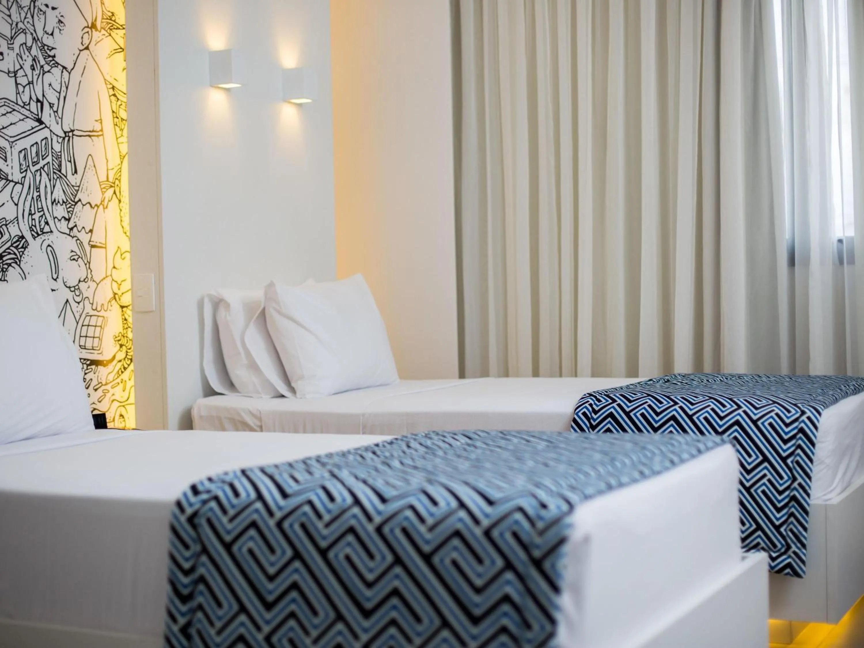 Bedroom, Bed in ibis Styles Rondonopolis